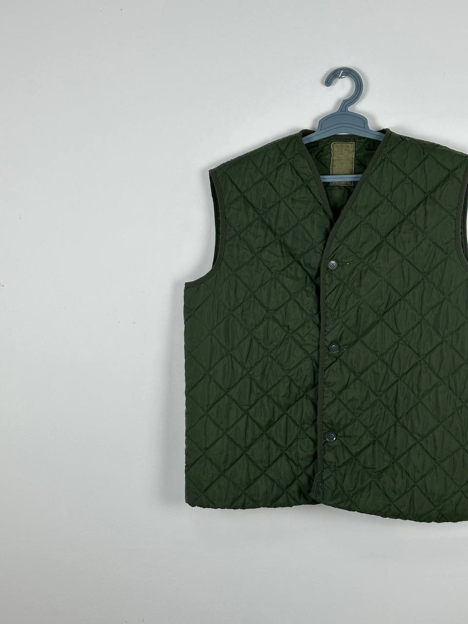 Vintage 1981 Vintage Green Military Vest Liner Army Size M Size US M / EU 48-50 / 2 - 2 Thumbnail