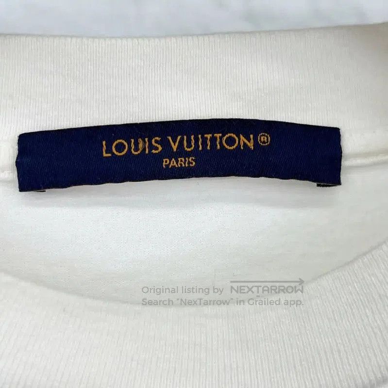 Louis Vuitton Louis Vuitton White Cotton Men's T-Shirt . Size US XS / EU 42 / 0 - 3 Thumbnail