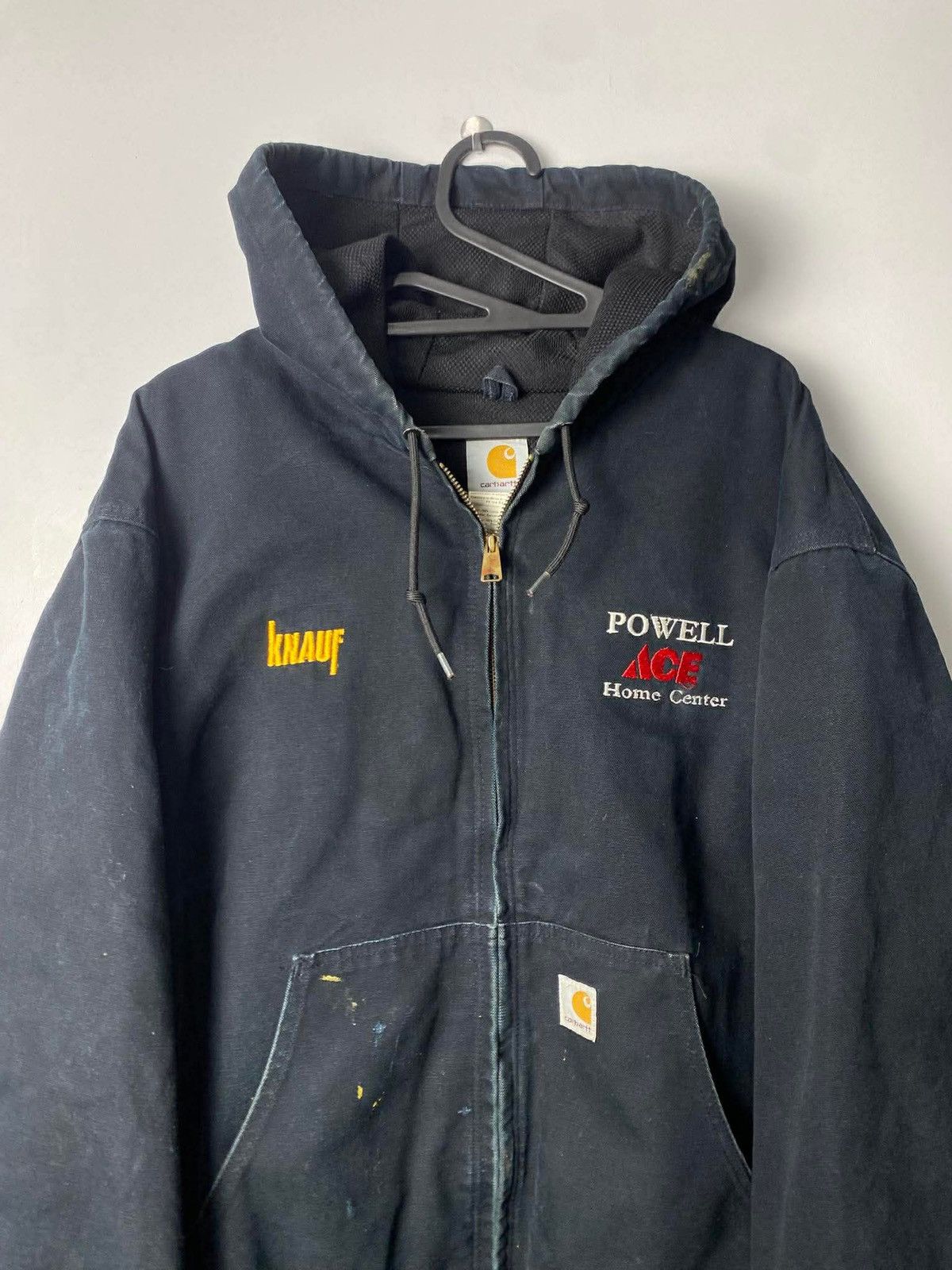 Carhartt Vintage Black Carhartt Canvas Duck Active Jacket Size US XXL / EU 58 / 5 - 5 Thumbnail