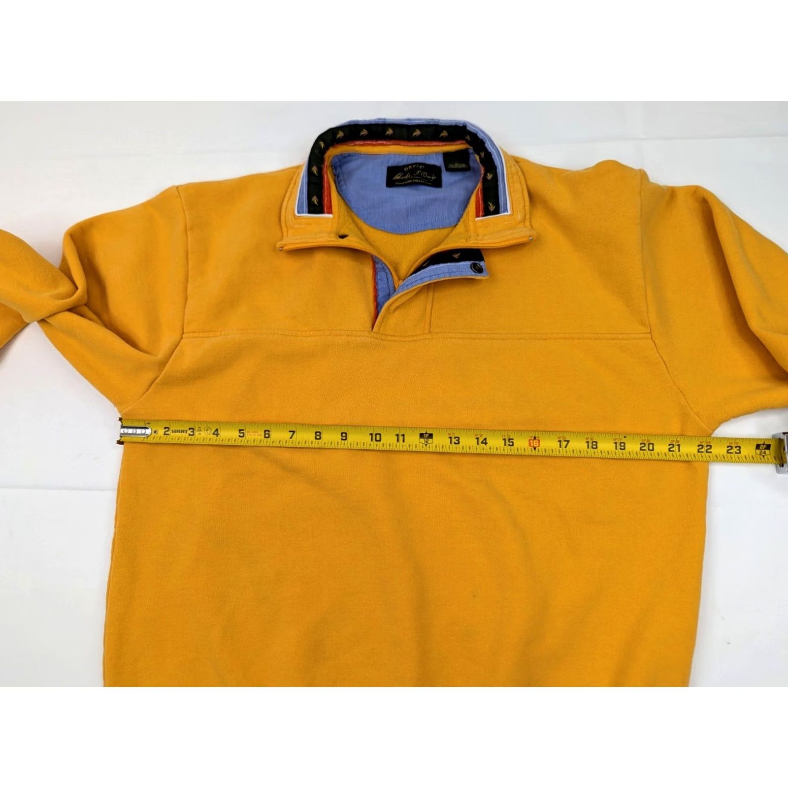 Orvis ORVIS Signature Collection Sweater Men M 1/4 Zip Ribbed Collar Fly Fishing Size US M / EU 48-50 / 2 - 7 Thumbnail