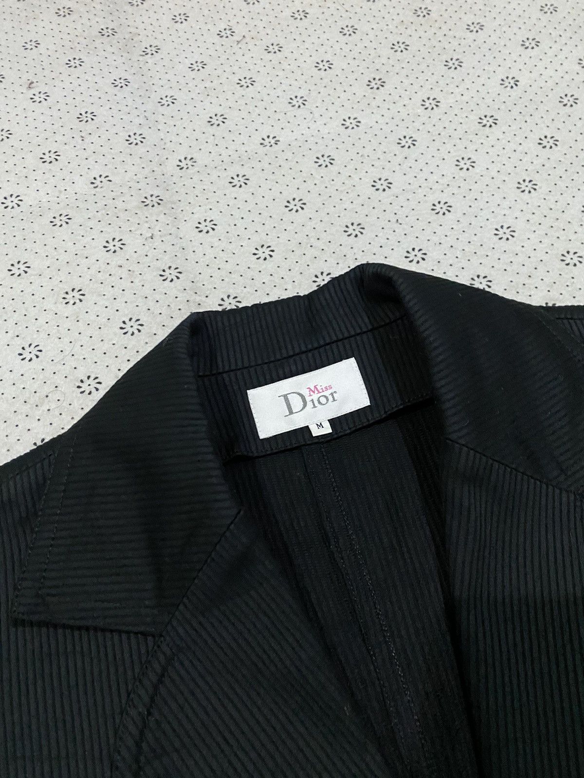 Dior Vintage 90’s Miss Dior Black Sleeveless Jacket Size M / US 6-8 / IT 42-44 - 2 Thumbnail