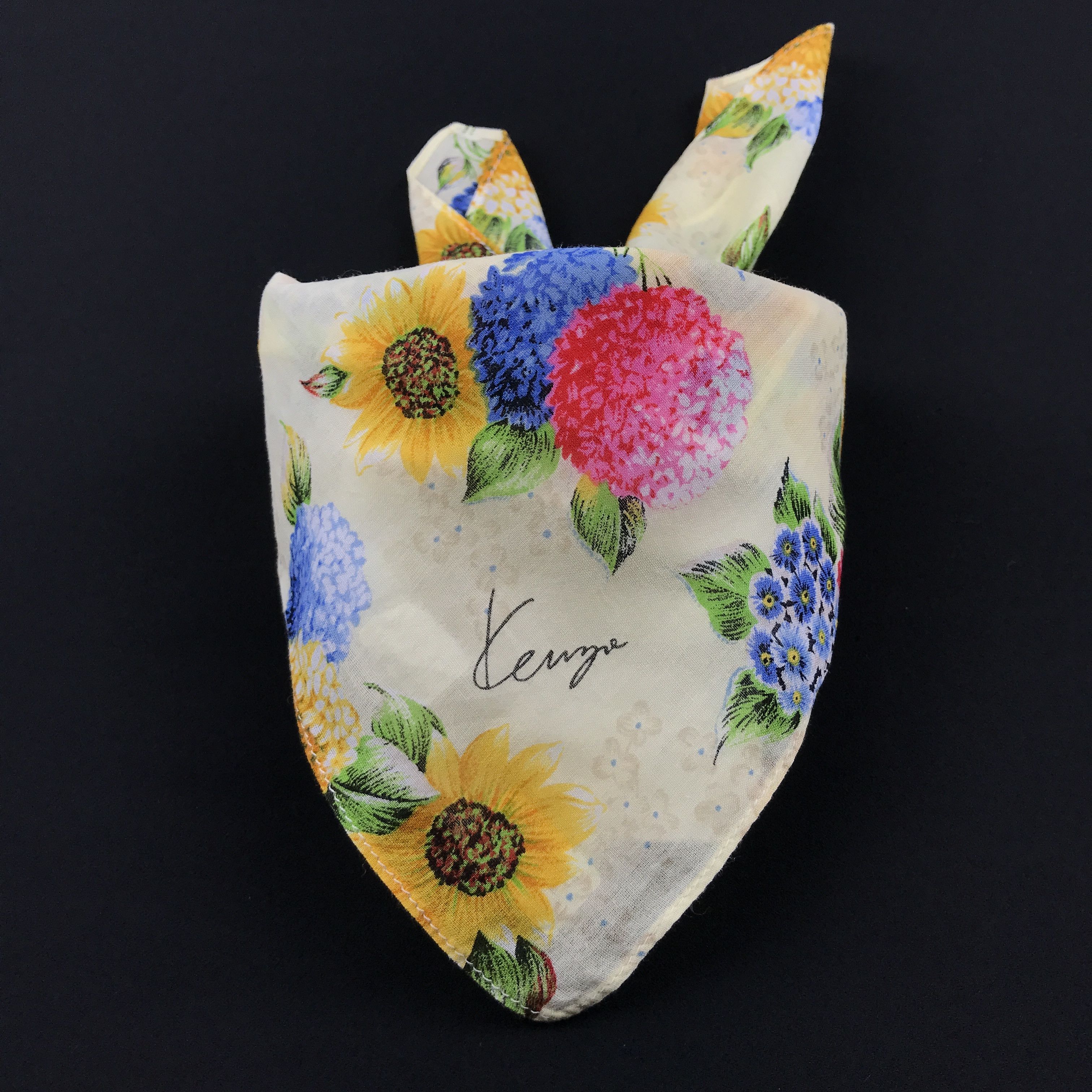 Japanese Brand × Kenzo × Vintage Vintage Kenzo Bandana Neckerchief Handkerchief Size ONE SIZE - 4 Thumbnail