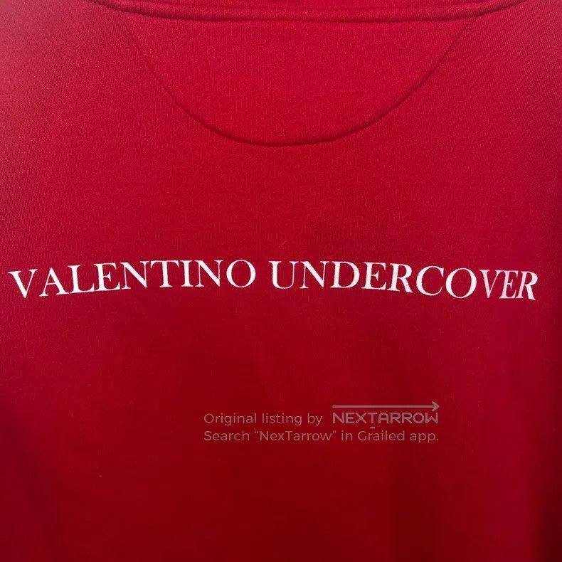 Valentino Valentino Skull letter red hoodie Size XL / US 12-14 / IT 48-50 - 3 Thumbnail