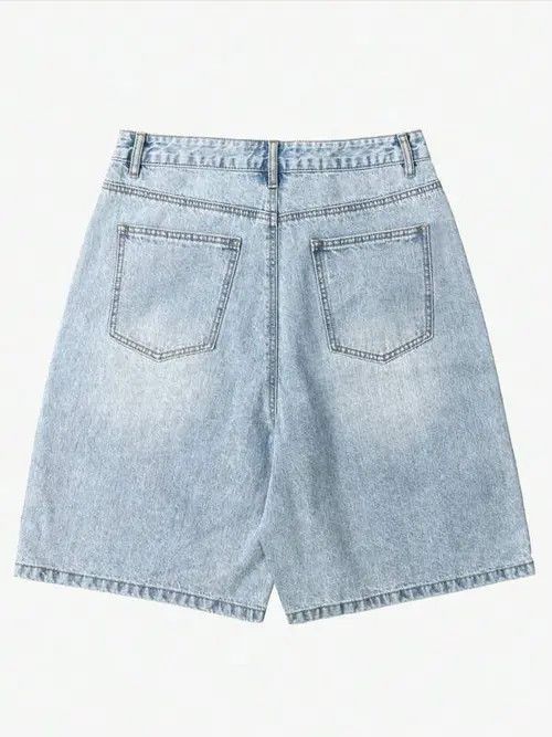 VIBE Vintage jeans jorts Y2K Drip shorts Size US 36 / EU 52 - 3 Thumbnail