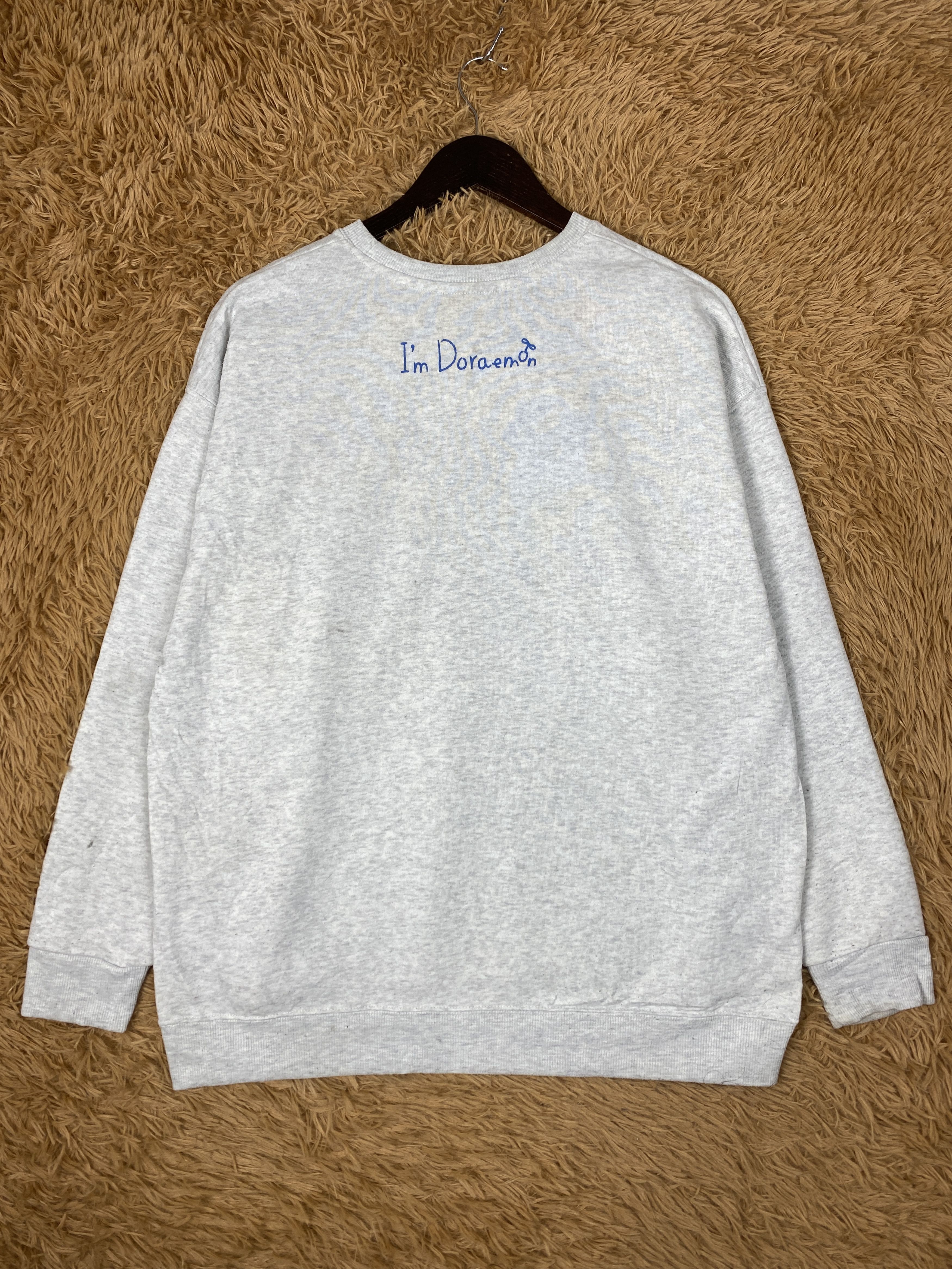 Anime Vintage Doreemon Sweatshirts PS0368 Size US XXL / EU 58 / 5 - 6 Thumbnail