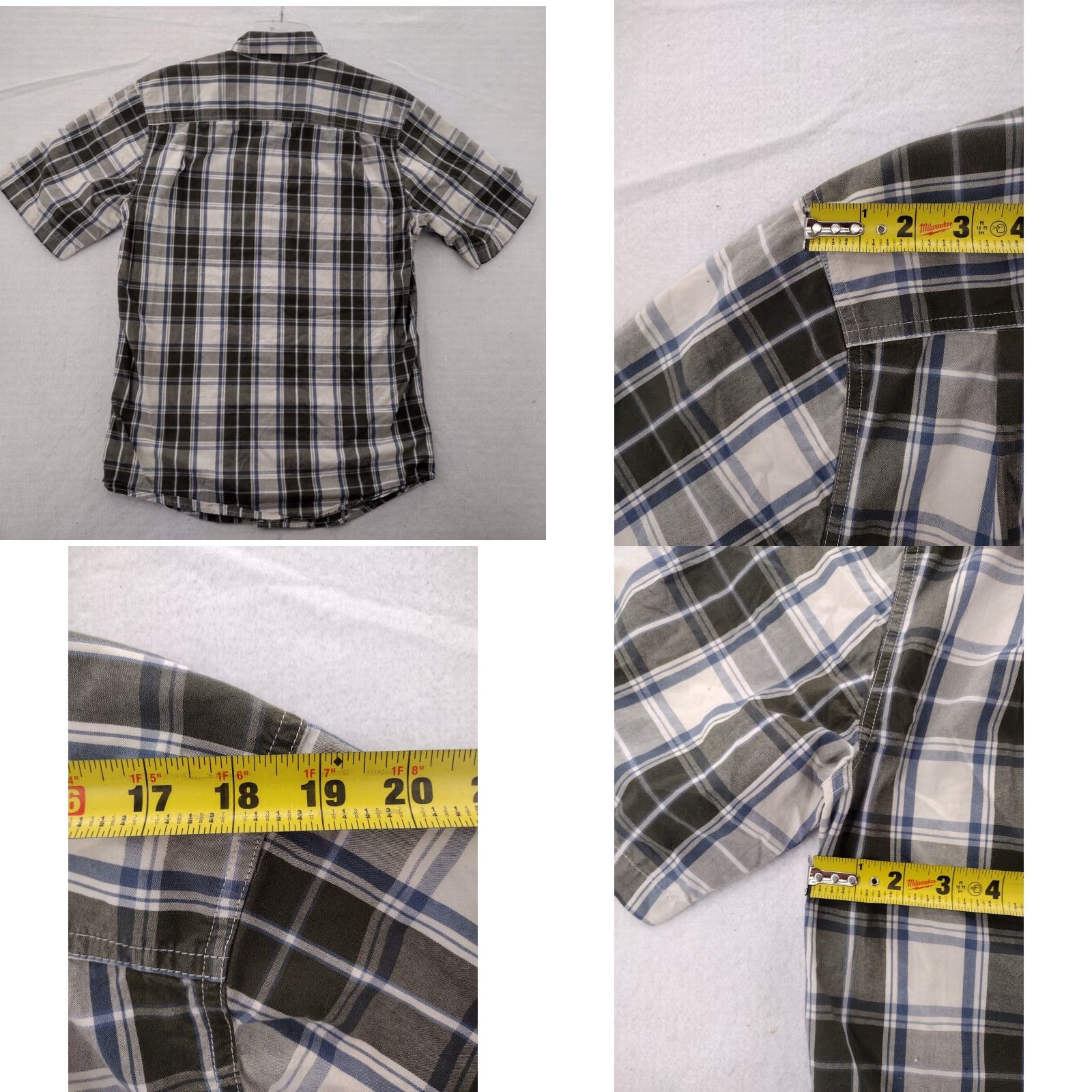 Carhartt Carhartt Button-Up Shirt Mens M Plaid Multicolor Cotton Blend Relaxed Pockets Button-Down Collar-Down Pop Brand: Carhartt Size US M / EU 48-50 / 2 - 8 Thumbnail