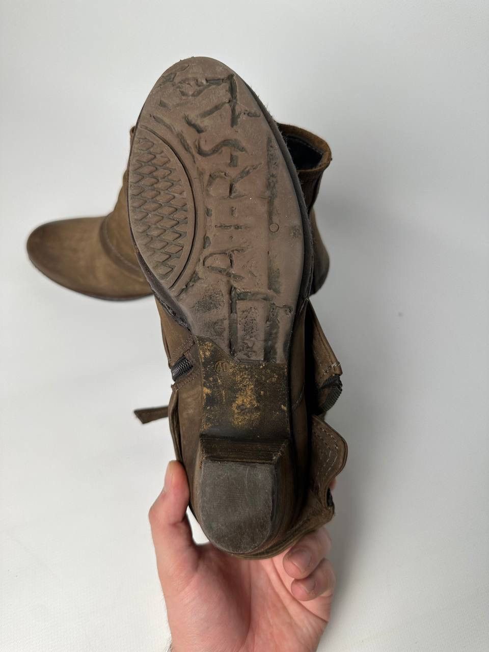 A.S.98 AS98 Avant Garde Guidi Style Leather Boots Size US 9 / IT 39 - 11 Thumbnail