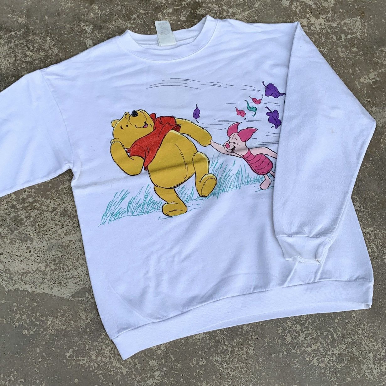 Disney Vintage 90s Pooh Disney Crewneck Big Logo Size US S / EU 44-46 / 1 - 3 Thumbnail