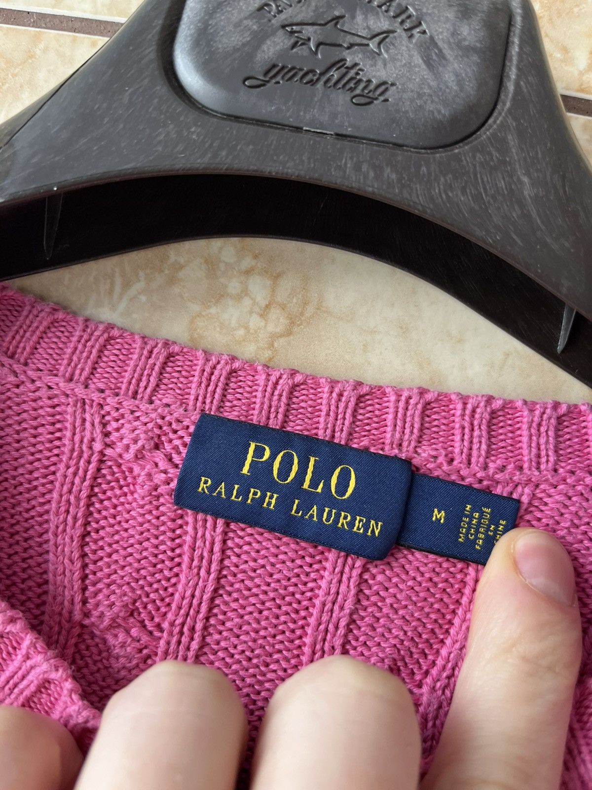 Polo Ralph Lauren Vintage Polo Ralph Lauren pink sweater Size M / US 6-8 / IT 42-44 - 4 Thumbnail