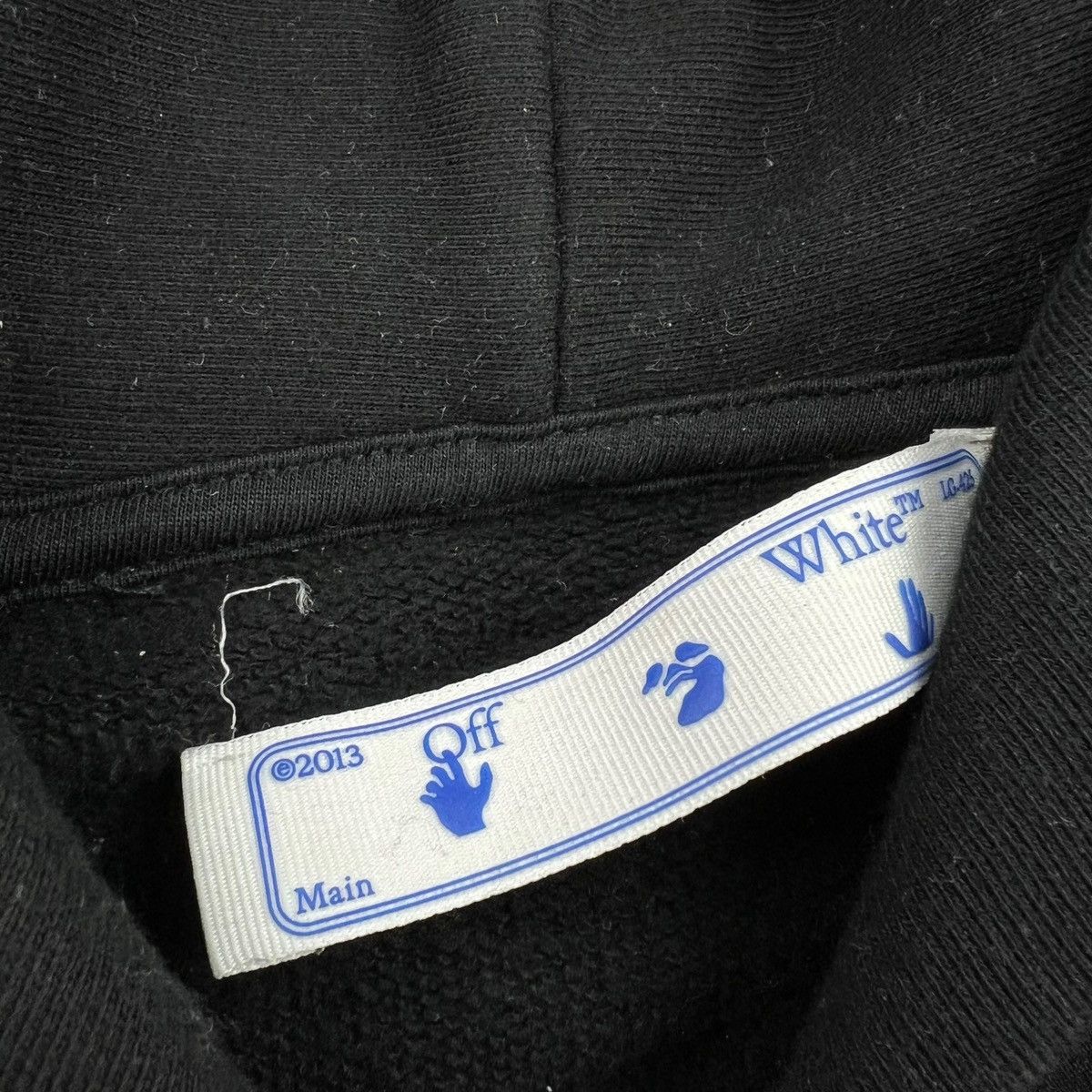 Off-White Off-White Caravaggio Black Hoodie Size US M / EU 48-50 / 2 - 4 Thumbnail