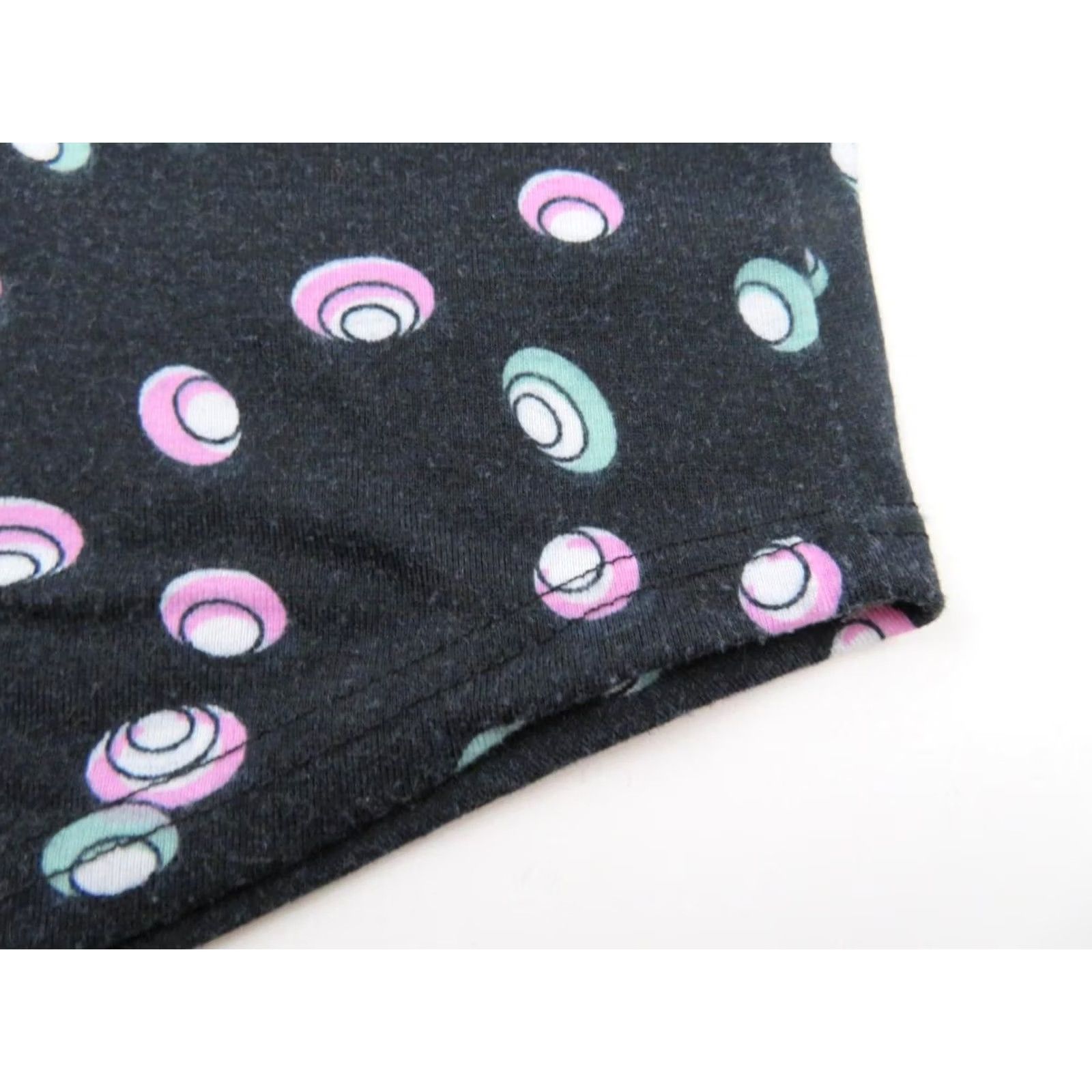 Vintage LuLaRoe T Shirt Womens XXS Black Blue Pink White Wheels Geometric Raglan 3/4 Sleeve Scoop Neck Pullover Top Tee Casual Size XXS / US 00 / IT 34 - 3 Thumbnail