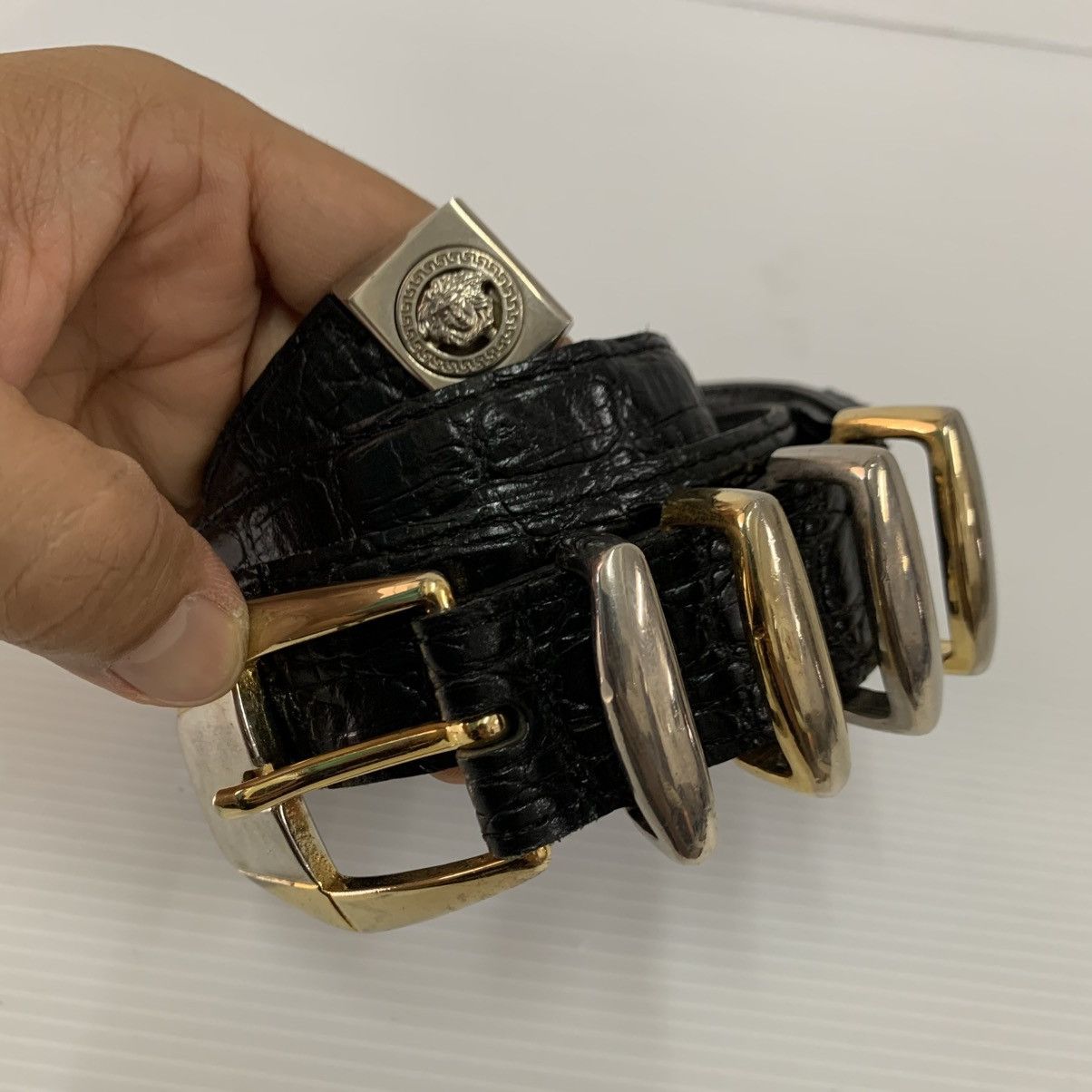 Versace Gianni Versace Leather Belts Size ONE SIZE - 9 Thumbnail