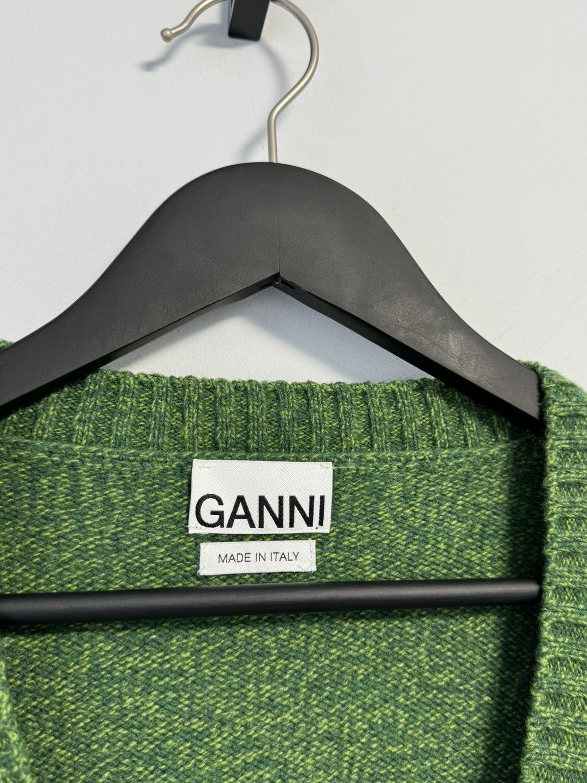 Ganni GANNI Wool Blend V Neck Sweater Women’s Size L/XL Size L / US 10 / IT 46 - 6 Thumbnail