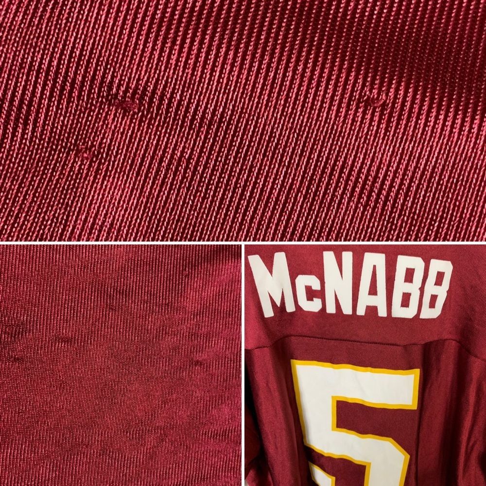 NFL Washington Redskins Donovan McNabb #5 Red NFL Jersey Shirt Size US M / EU 48-50 / 2 - 4 Thumbnail