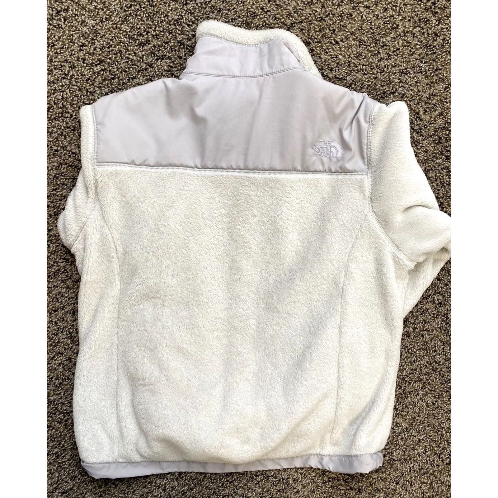 The North Face The North Face Women's Medium Gray Thermal Fleece Denali Full Zip Jacket Size M / US 6-8 / IT 42-44 - 5 Thumbnail