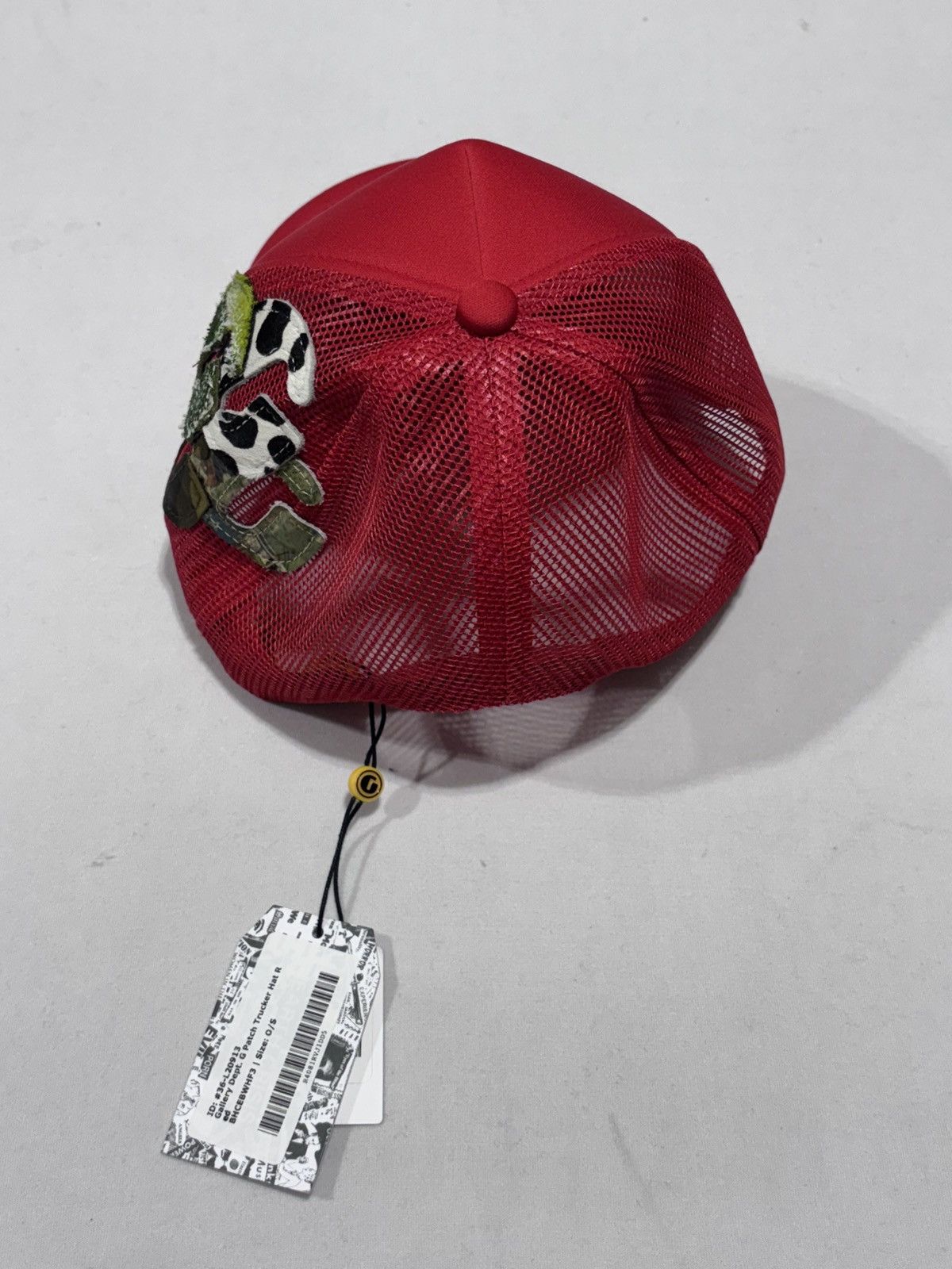 Gallery Dept. Gallery Dept. GGGG Patch Red Cap Size ONE SIZE - 4 Thumbnail