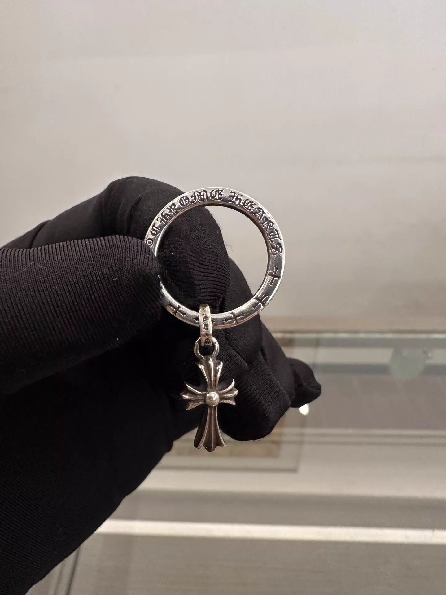 Chrome Hearts Chrome Hearts NTFL Babyfat Cross 925S US7 Ring New Size ONE SIZE - 2 Thumbnail