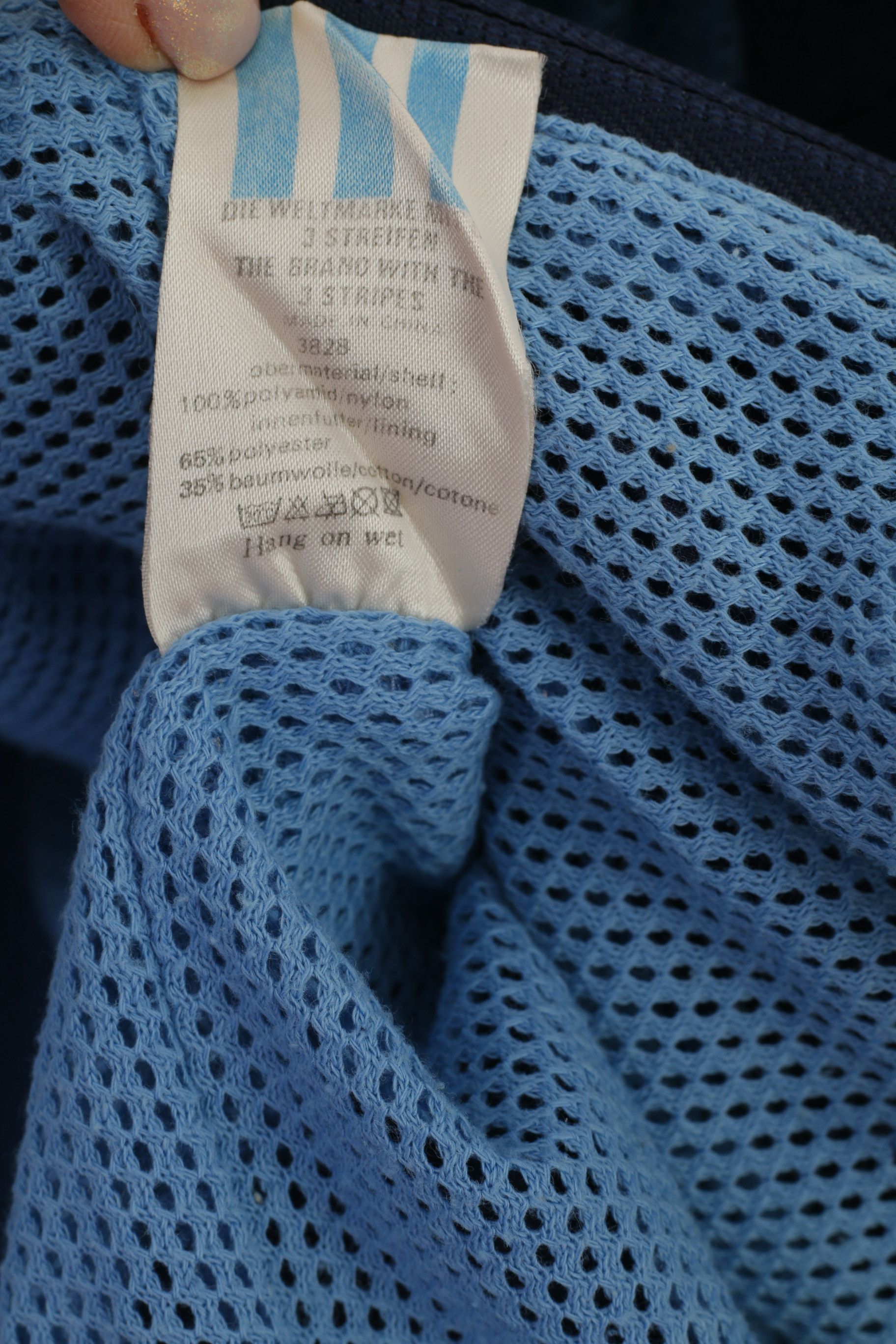 Adidas Adidas Men 174 M Jacket Blue Nylon Reflective 8133 Size US M / EU 48-50 / 2 - 3 Thumbnail