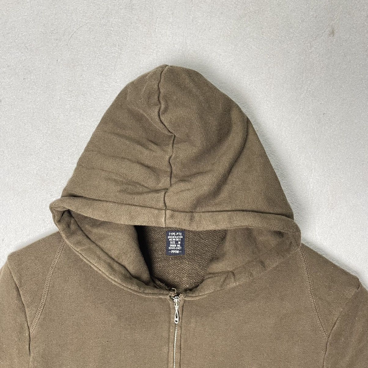 PPFM PPFM Short Sleeve Zip Hoodie Vintage Y2K Size US M / EU 48-50 / 2 - 2 Thumbnail