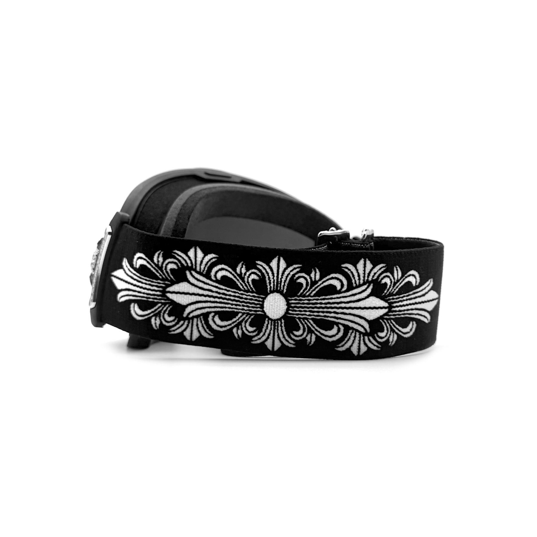 Chrome Hearts Chrome Hearts SILVER MORNING Black Ski Goggles Size ONE SIZE - 4 Thumbnail