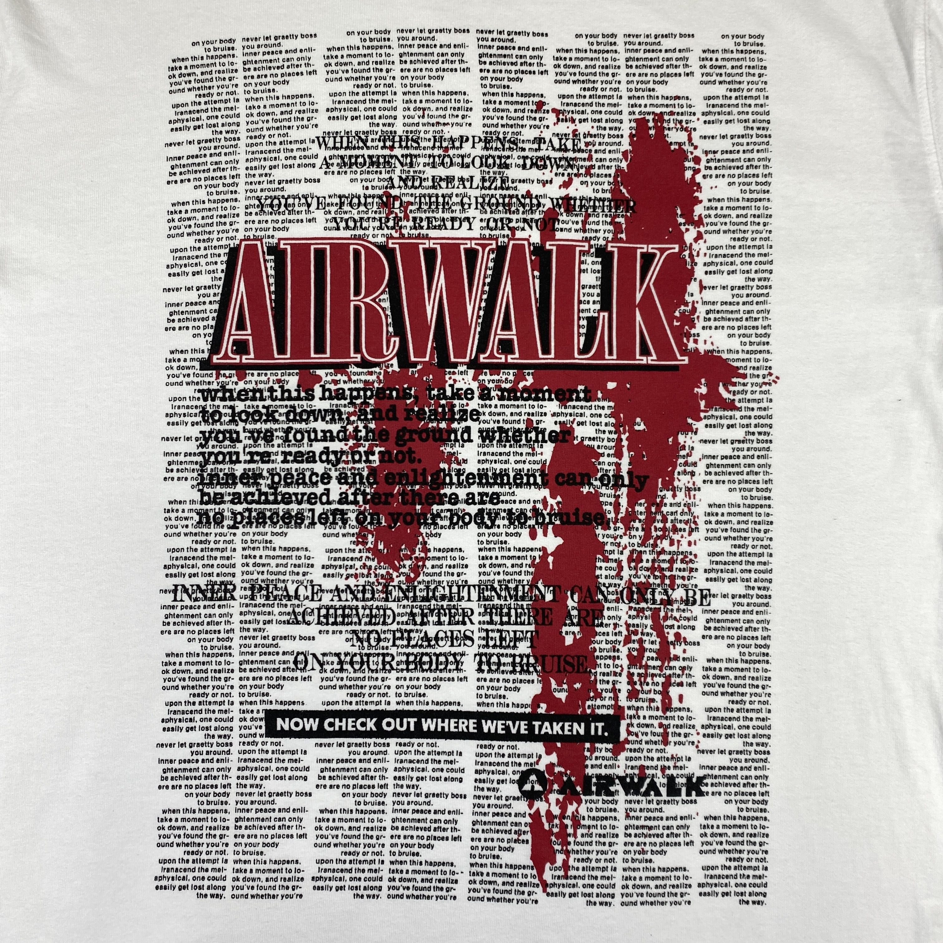 Airwalk Vintage Airwalk T-shirt - L079 Size US L / EU 52-54 / 3 - 3 Thumbnail