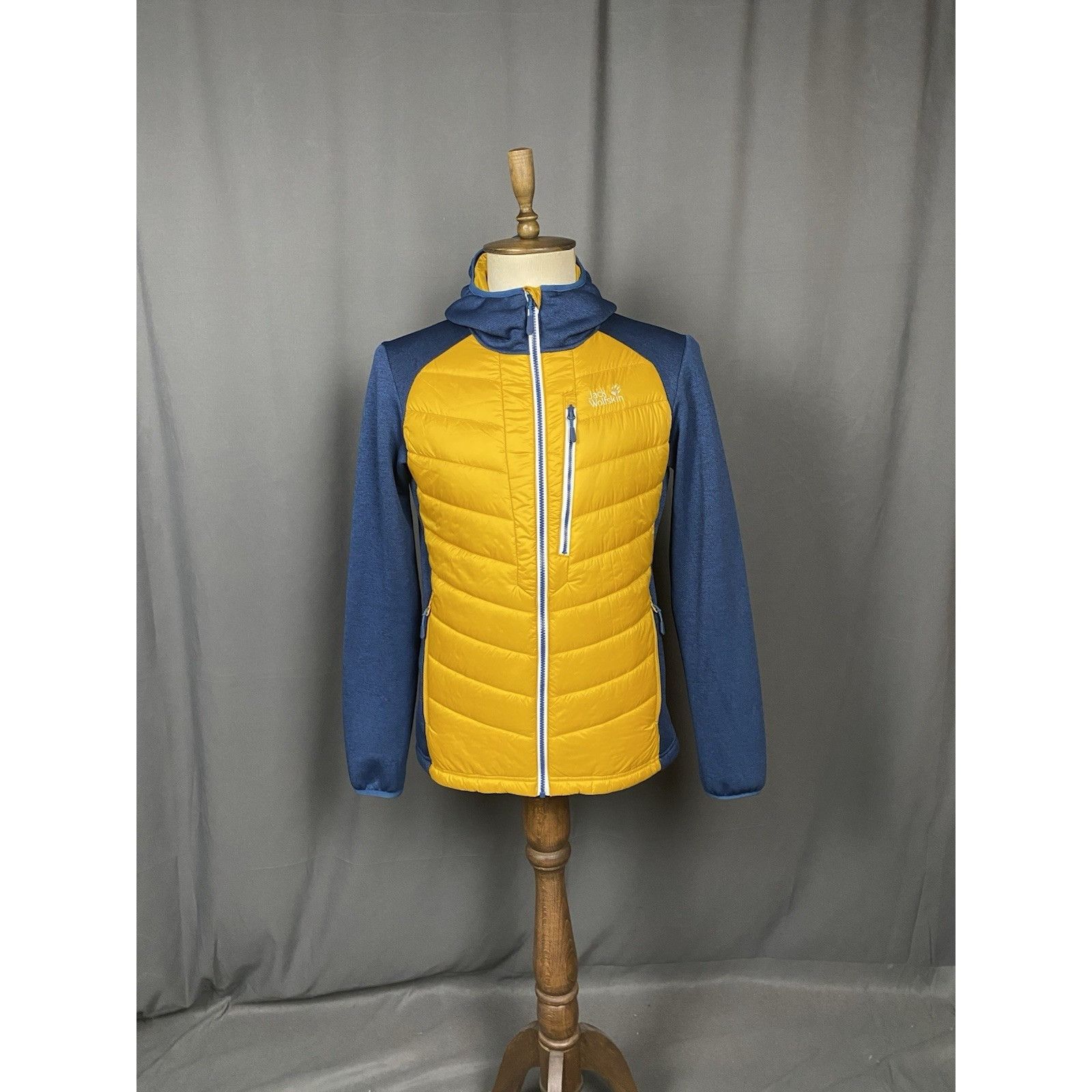 Jack Wolfskin Jack Wolfskin Skyland Crossing Men's Yellow Blue Hybrid Hood Size US M / EU 48-50 / 2 - 3 Thumbnail