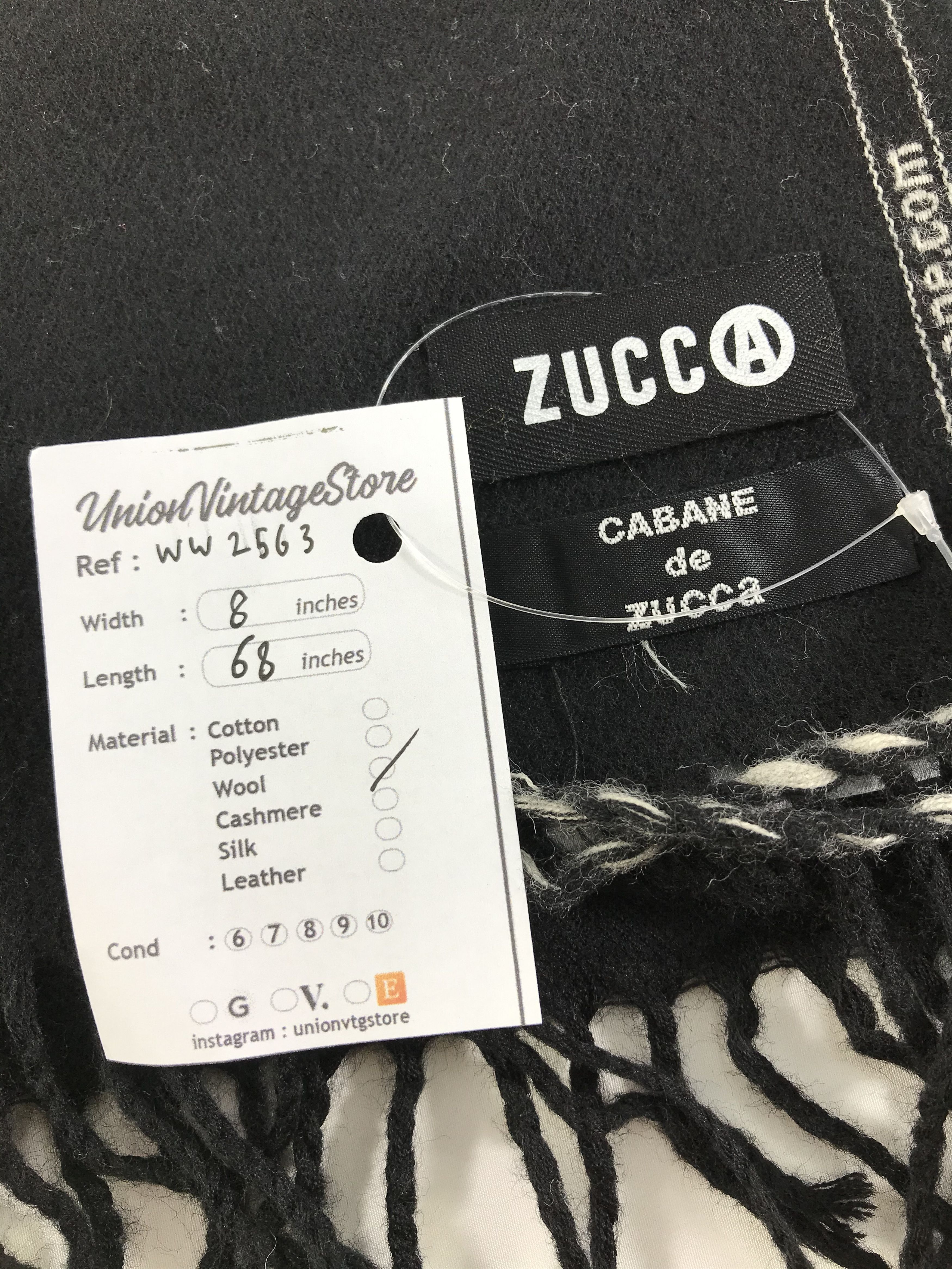 CABANE de ZUCCa Cabane De Zucca Scarf / Muffler / Neckwear - WW2563 Size ONE SIZE - 4 Thumbnail