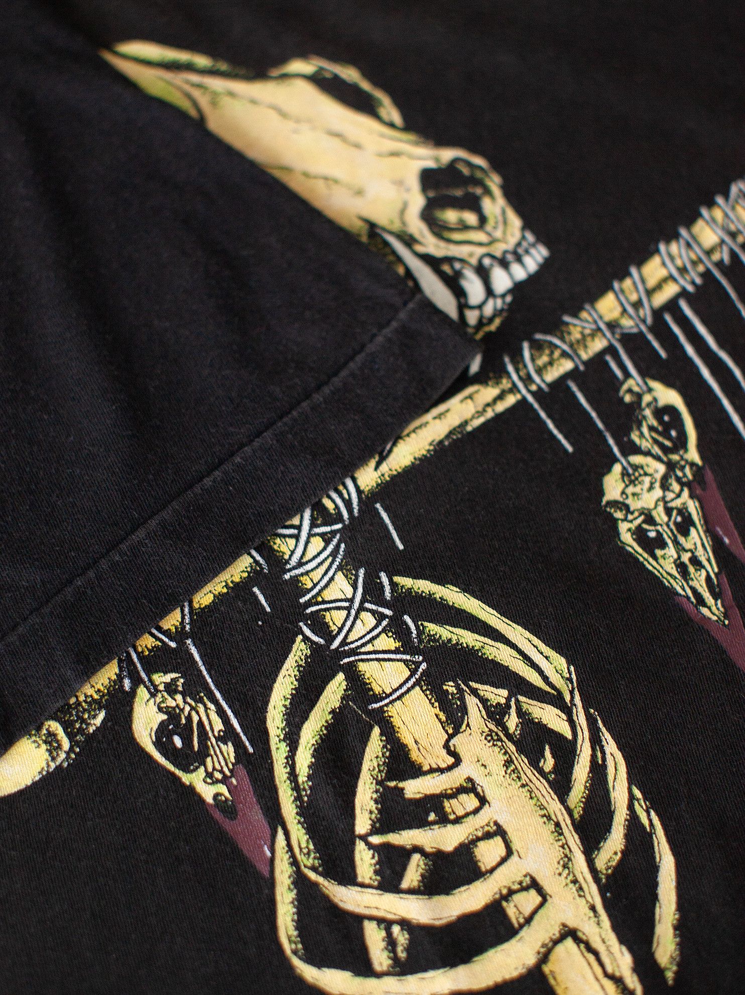 Band Tees Vintage 1992 Ministry "Scarecrow" Pushead Metal Band T-Shirt Size US L / EU 52-54 / 3 - 6 Thumbnail