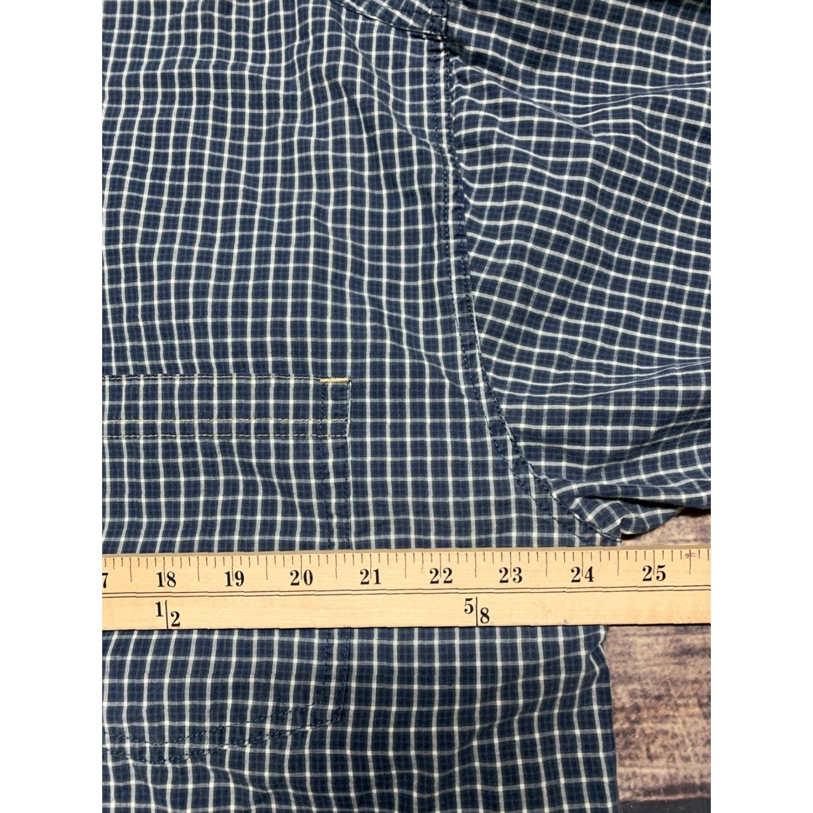 Vintage VINTAGE Tommy Jeans Long Sleeve Shirt Mens XL Blue Plaid Button-Down Pocket 90s Size US XL / EU 56 / 4 - 5 Thumbnail