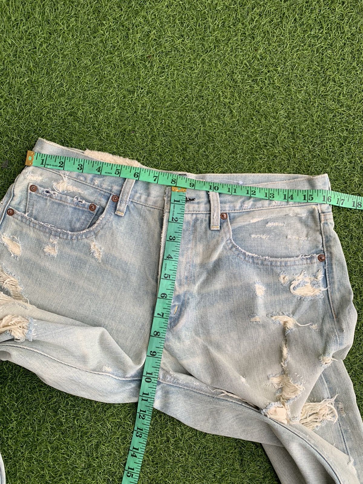Hope 🔥⚡️Vintage Japanese Brand Distressed RNA Jeans Size US 31 - 16 Thumbnail