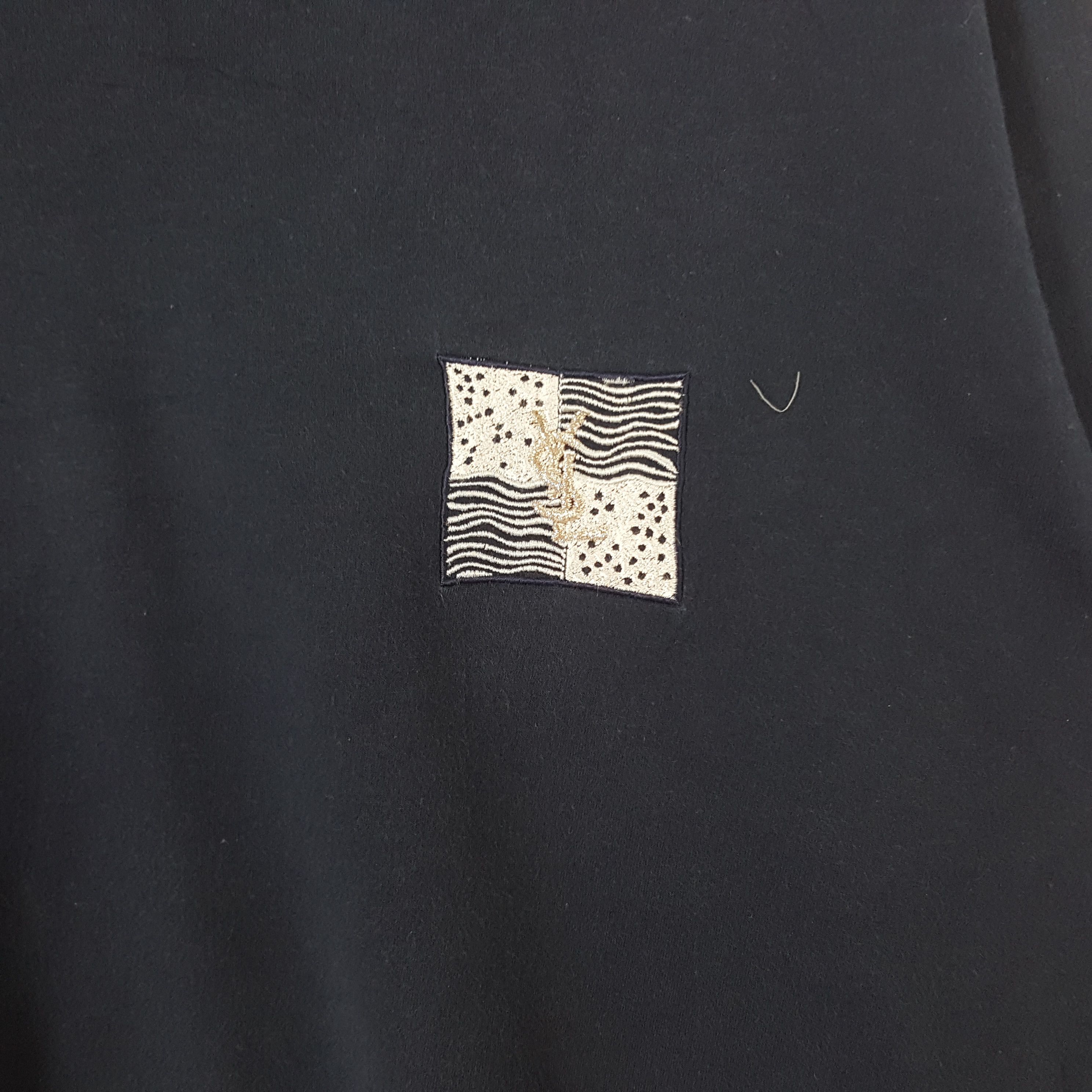 Vintage × Yves Saint Laurent Vintage Yves Saint Laurent Italian Brand Tshirt Size US L / EU 52-54 / 3 - 4 Thumbnail
