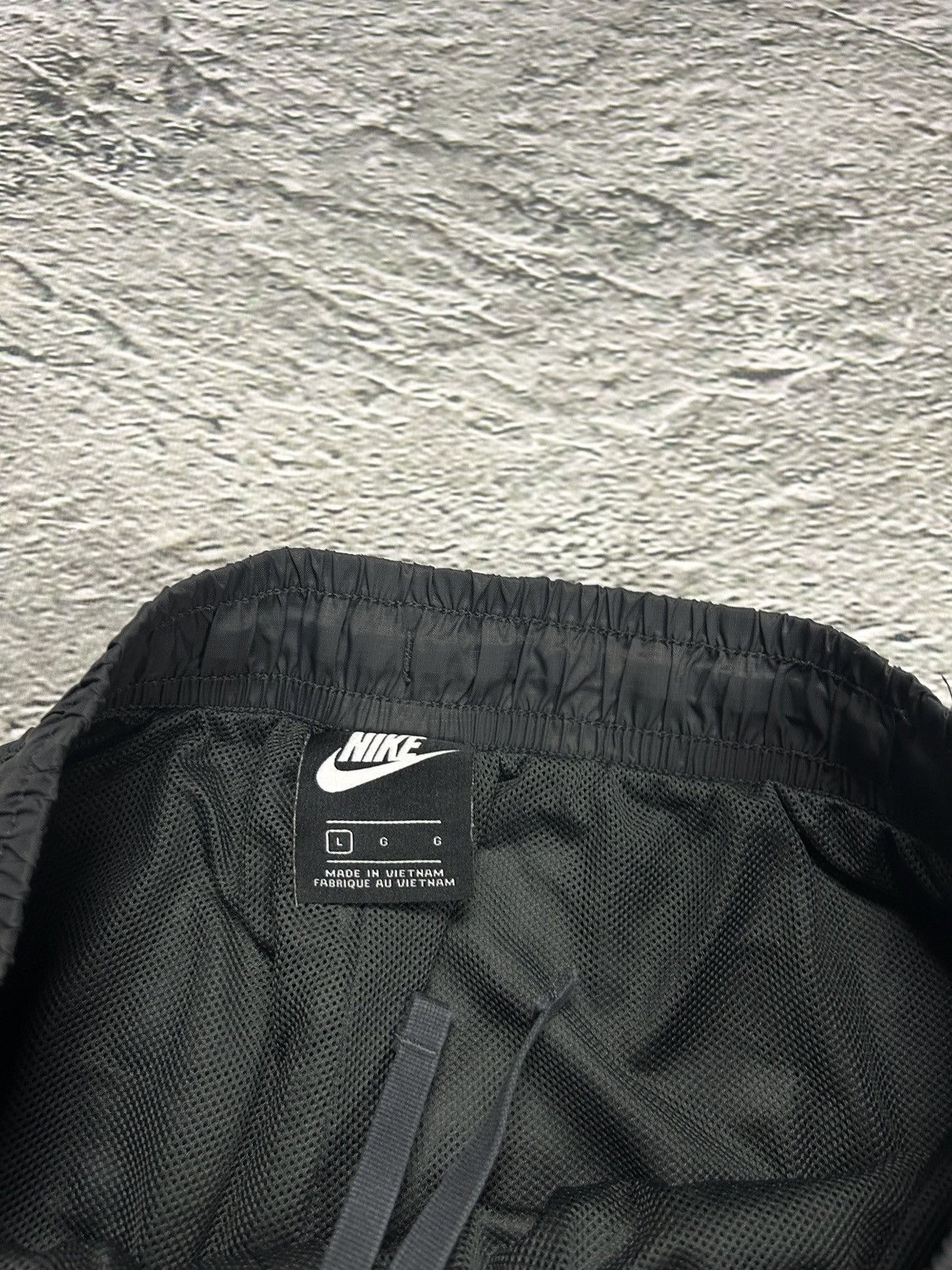 Nike × Vintage Nike track suit vintage dark grey nylon pants jacket drill Size US L / EU 52-54 / 3 - 11 Thumbnail