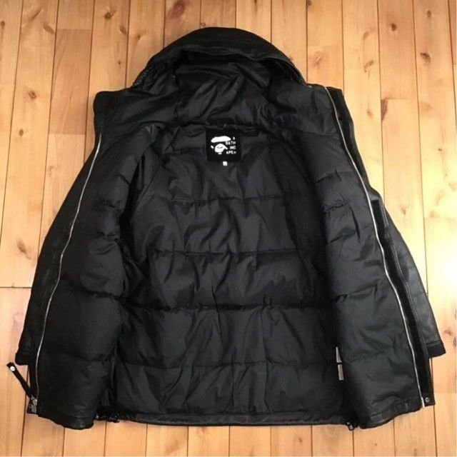 Bape 🔥Vintage🔥 BAPE Cowhide Hoodie Snowboard Down Jacket APE NIGO Size US S / EU 44-46 / 1 - 5 Thumbnail
