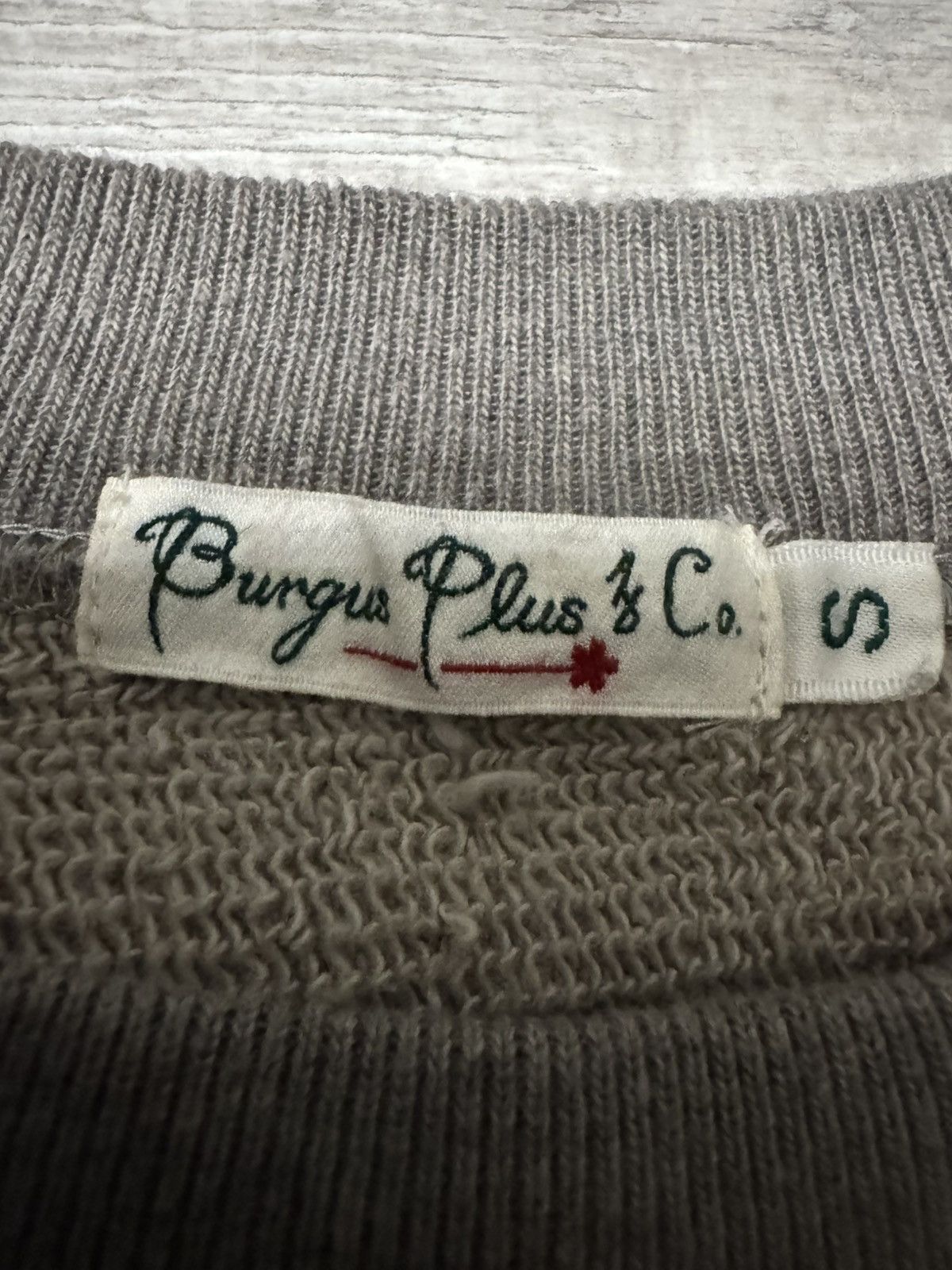 Burgus Plus Burgus Plus Cotton Sweater Size US S / EU 44-46 / 1 - 2 Thumbnail