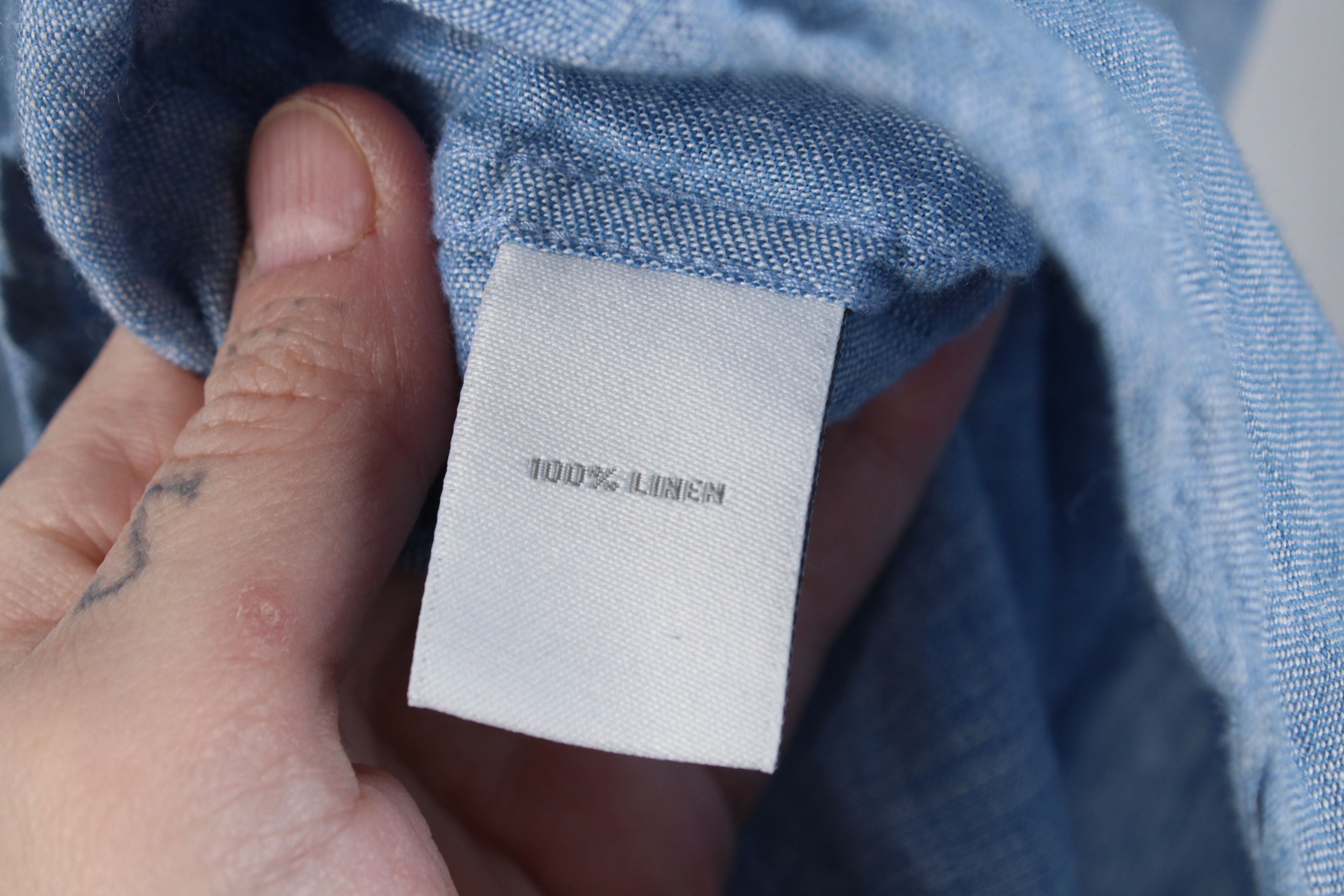 Vintage Streetwear Baird McNutt Irish Linen Roll Cuff Button Shirt Size US S / EU 44-46 / 1 - 10 Thumbnail