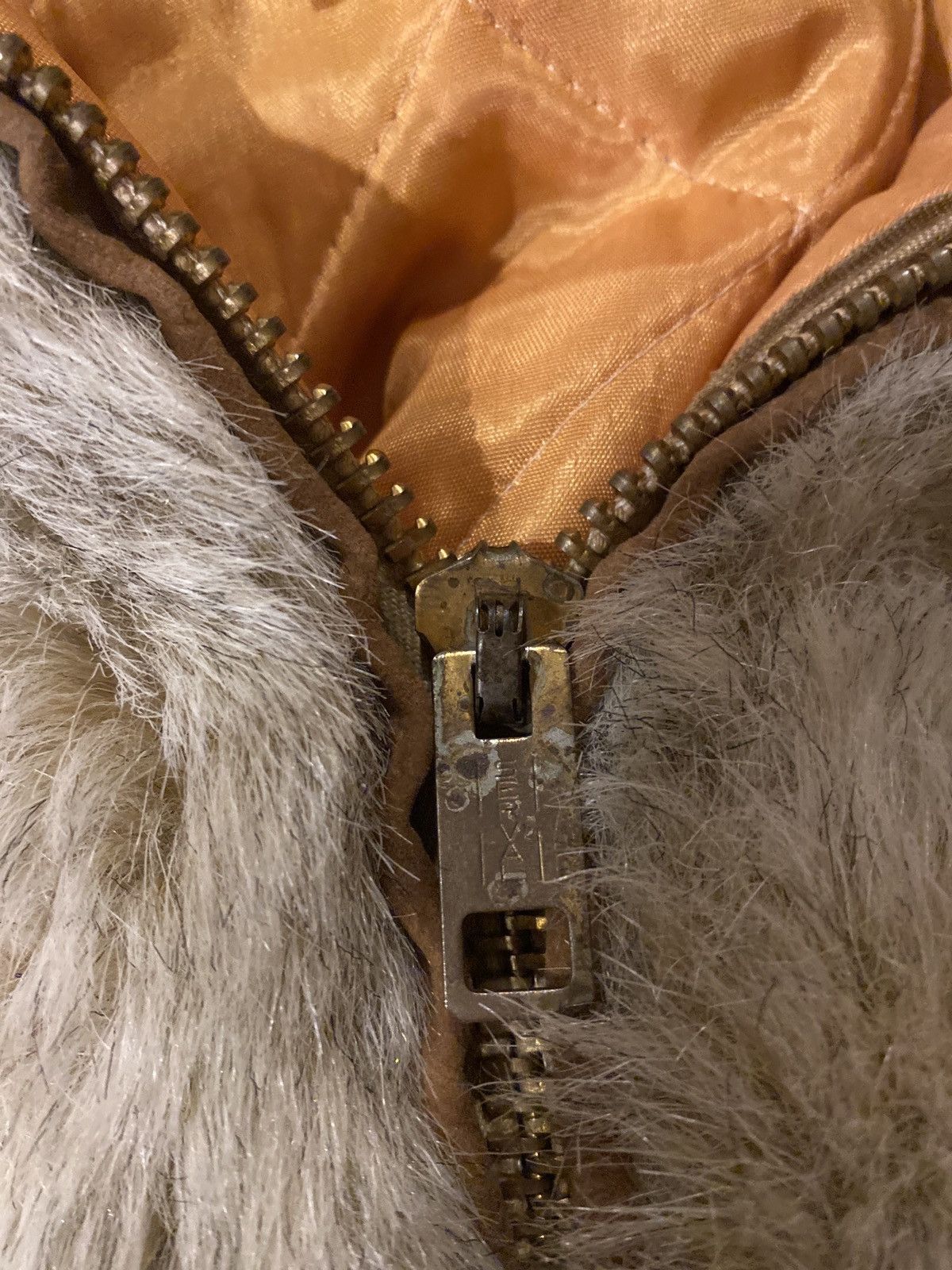 Vintage CRAZY GENUINE VINTAGE MADE IN THE U.S. FAUX FUR COAT Size L / US 10 / IT 46 - 4 Thumbnail