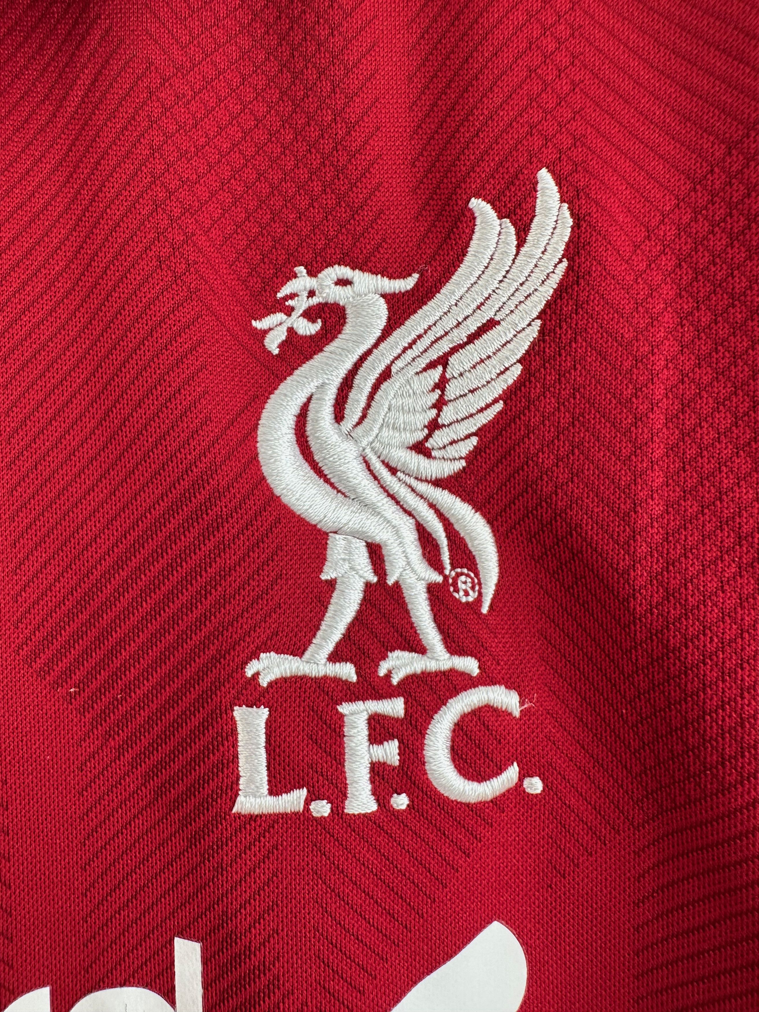 New Balance 2018 New Balance Liverpool Home soccer shirt jersey Size US S / EU 44-46 / 1 - 6 Thumbnail