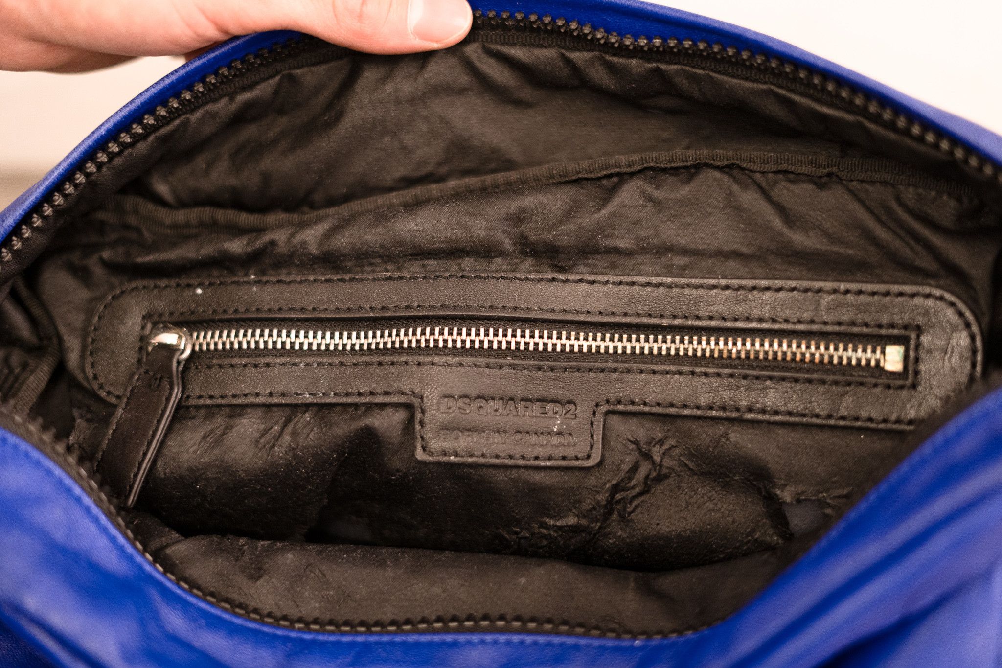 Dsquared2 DSquared2 Blue Leather Toiletry Kit Size ONE SIZE - 2 Thumbnail