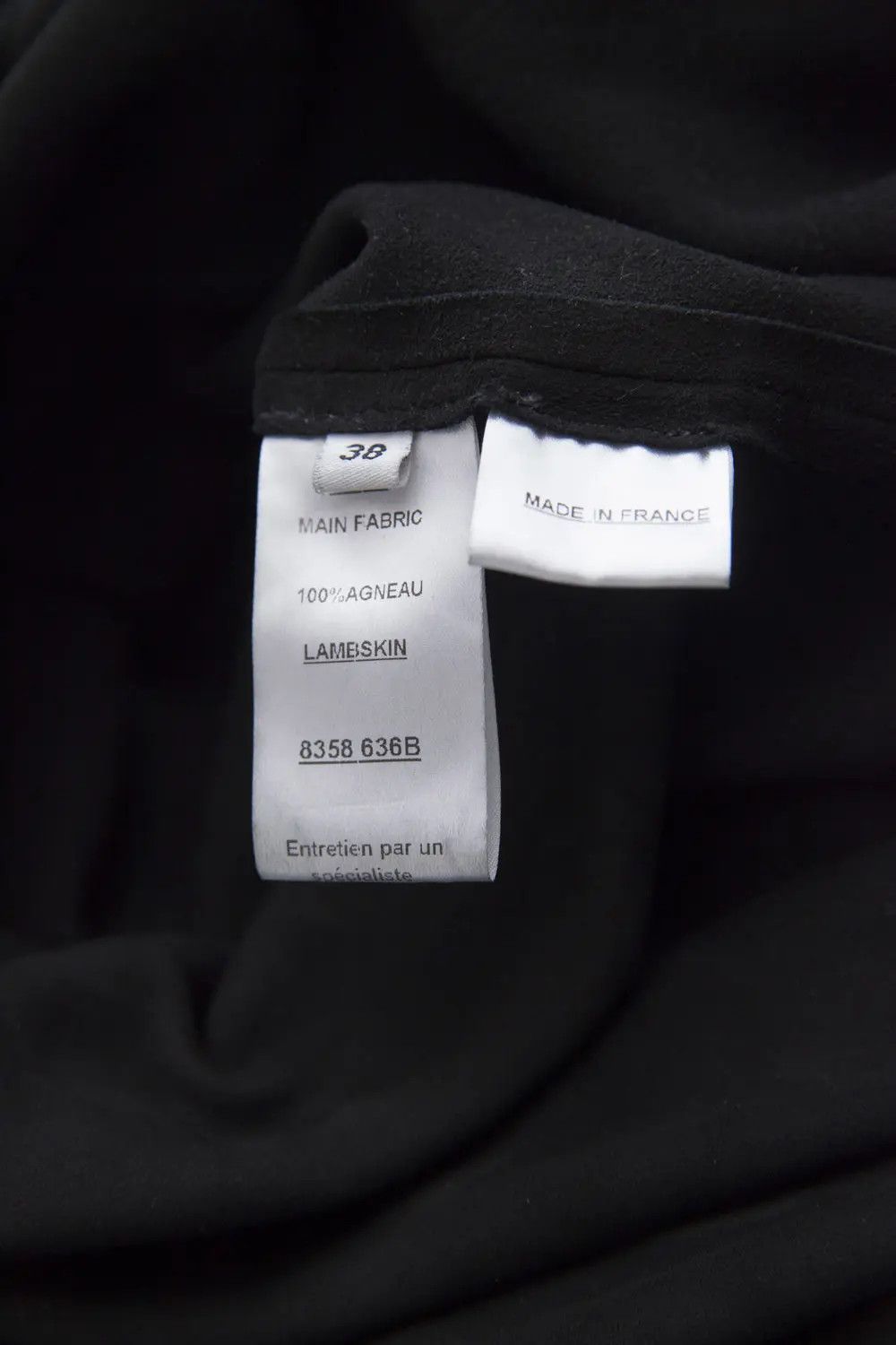 Balmain AW11 suede leather blouse Size S / US 4 / IT 40 - 9 Thumbnail