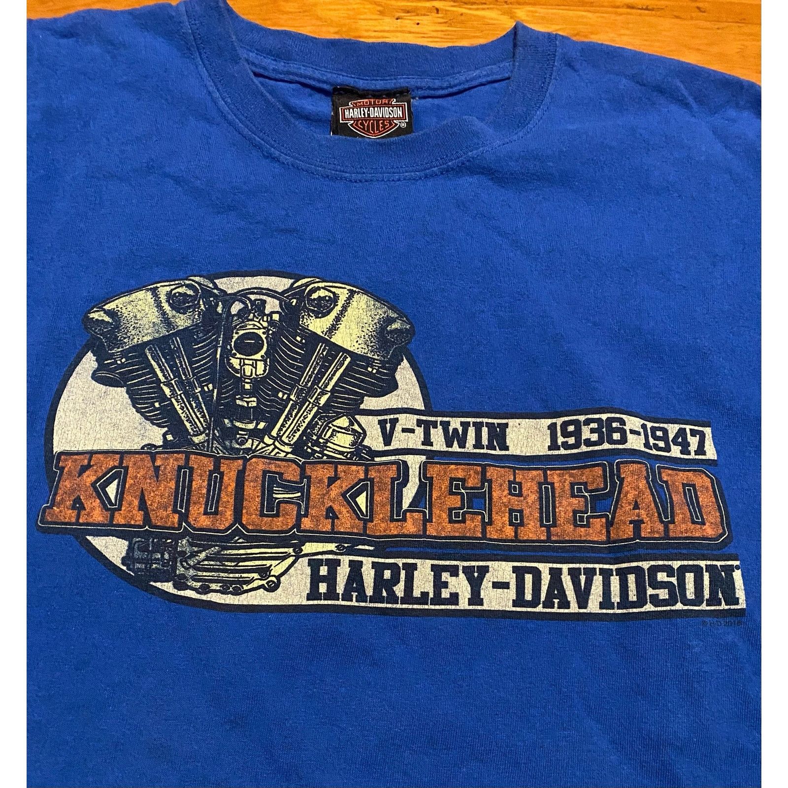 Harley Davidson Harley Davidson Knucklehead tee shirt Size XXL / US 16-18 / IT 52-54 - 2 Thumbnail