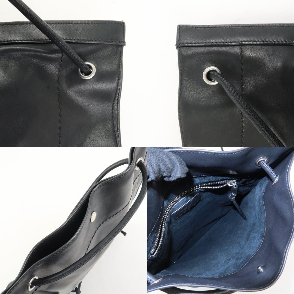 Saint Laurent Paris Saint Laurent City Calfskin Backpack Black Size ONE SIZE - 7 Thumbnail