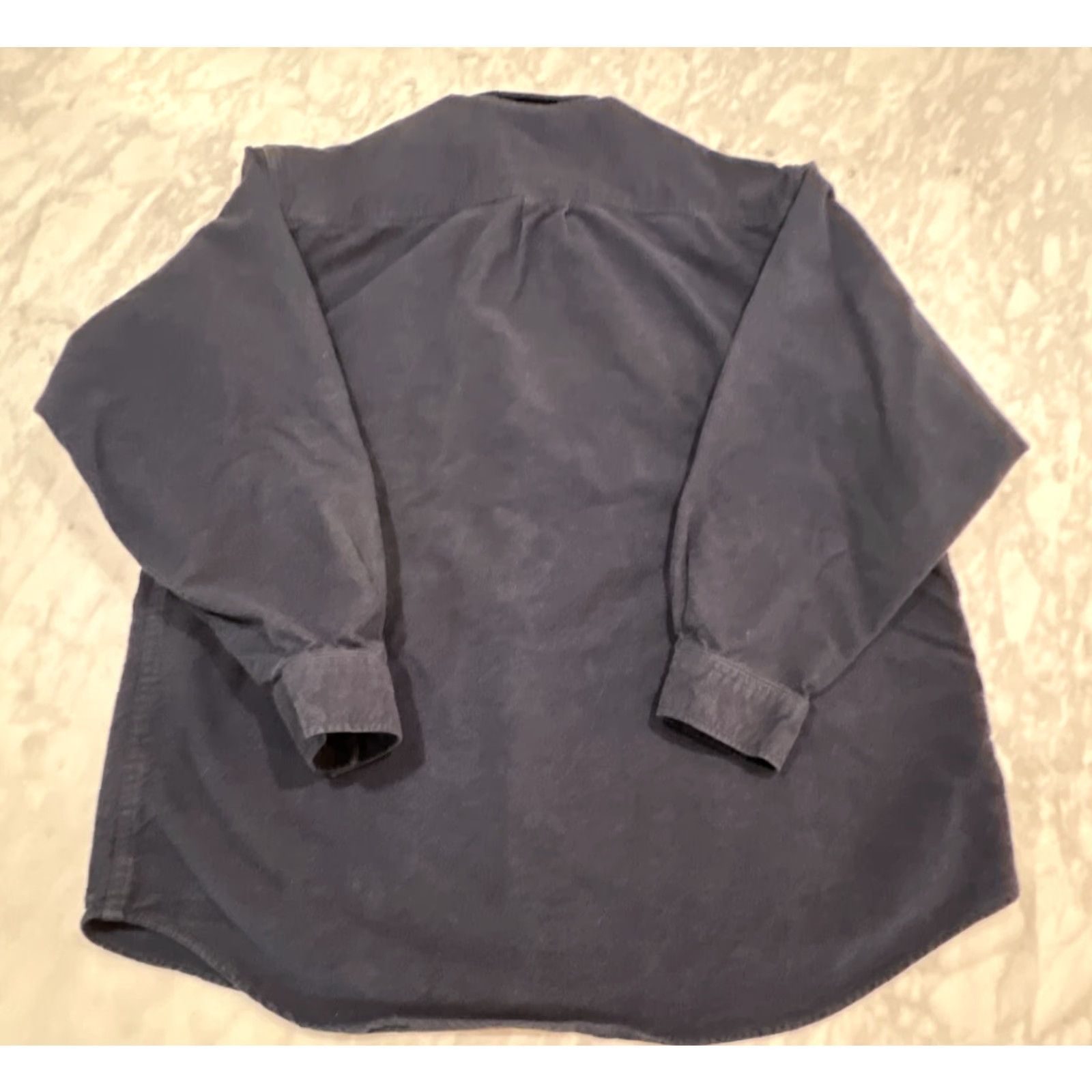 Vintage Field Stream Shirt XL Blue Flannel Chamois Heavy Chore Outdoor Work Mens Button-Up Size US XL / EU 56 / 4 - 4 Thumbnail