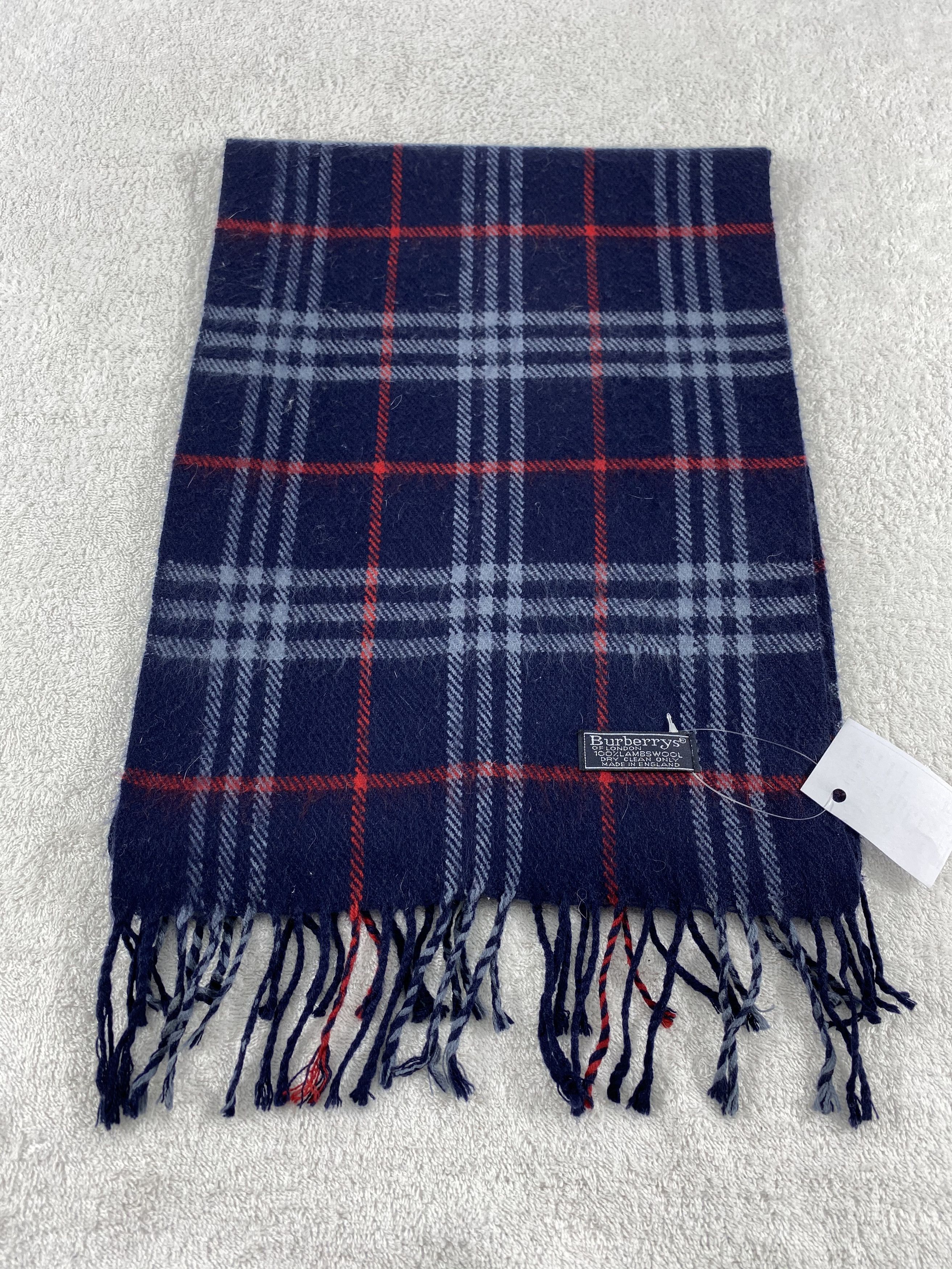Burberry Vintage Burberry Scarf/Muffler/Neckwear MF647 Size ONE SIZE - 2 Thumbnail