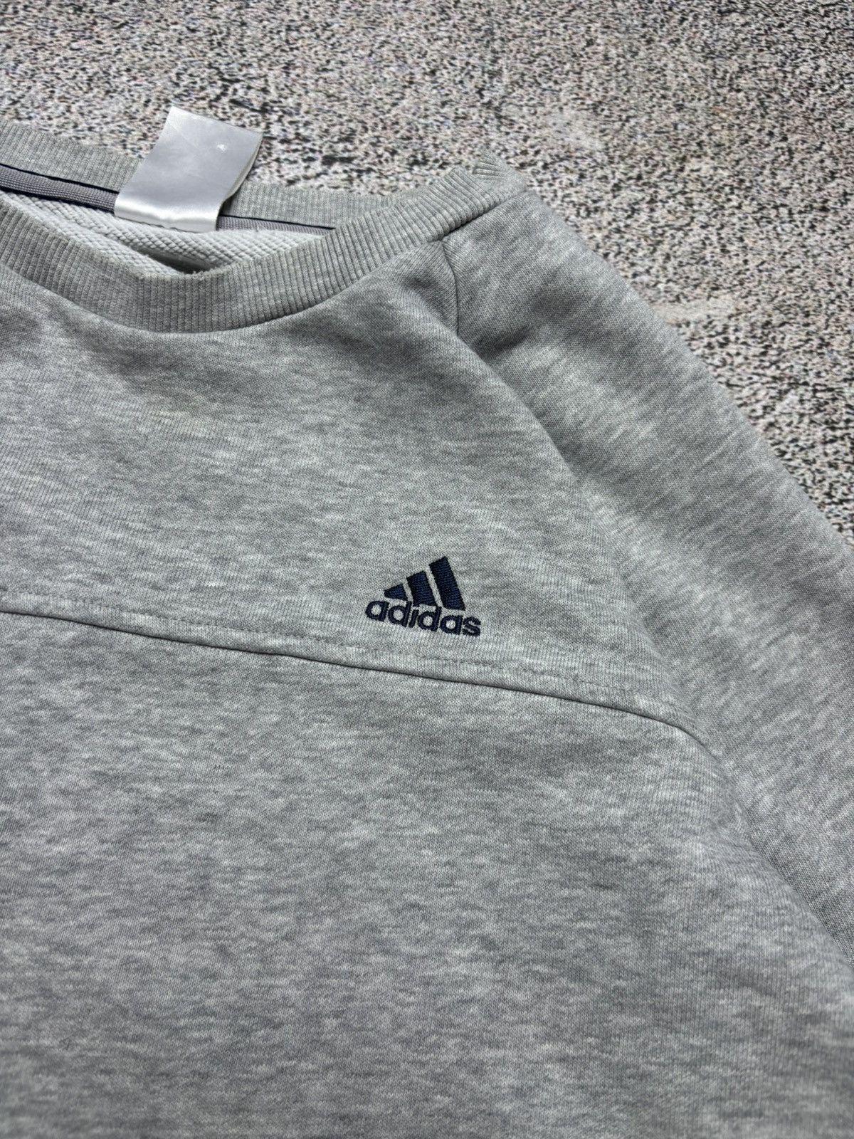 Adidas Boxy Sweatshirt Crewneck Adidas Hip Hop Rap Swag Skate y2k Size US M / EU 48-50 / 2 - 2 Thumbnail