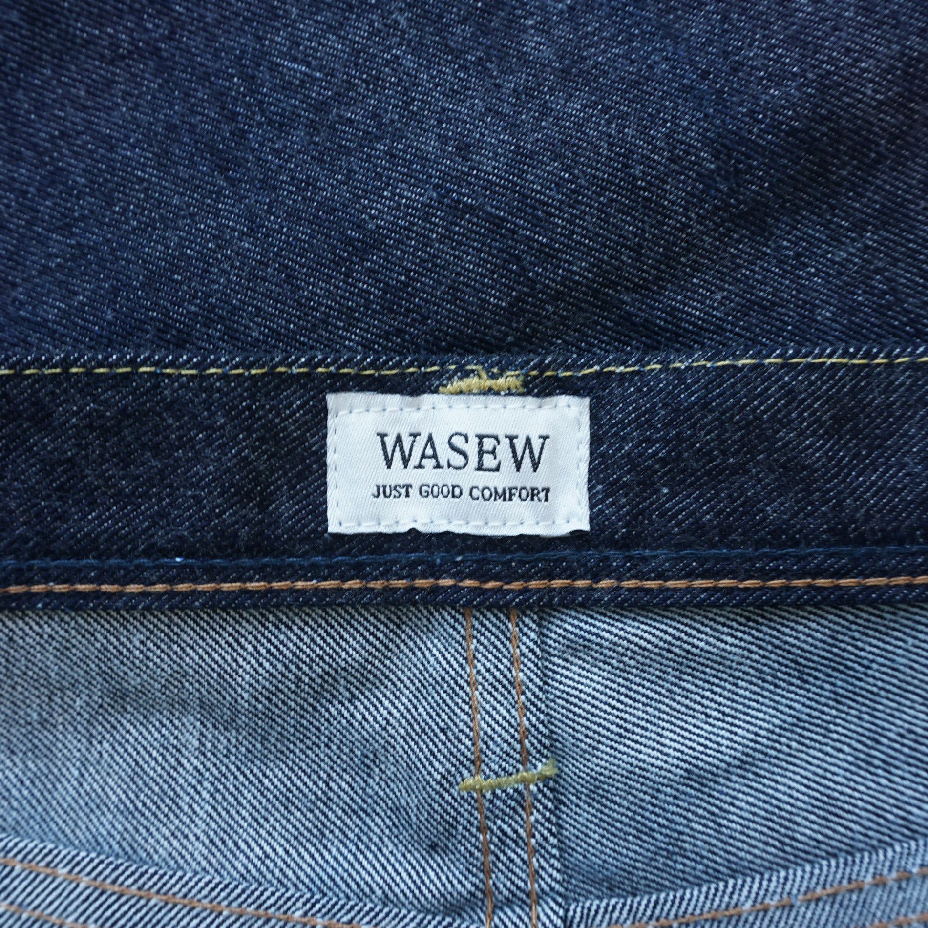 Japanese Brand WASEW 0110 W34 x L32 LHT Japanese Selvedge Jeans Size US 34 / EU 50 - 8 Thumbnail