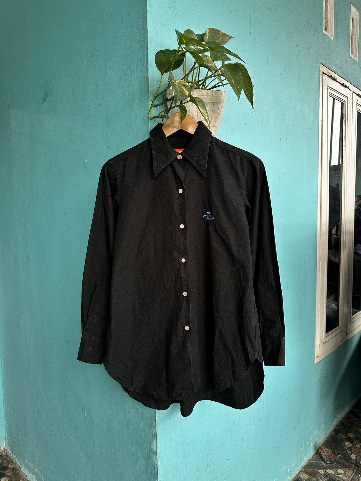 Japanese Brand × Vivienne Westwood Vivienne Westwood Red Label Long Shirt Button Size M / US 6-8 / IT 42-44 - 1 Thumbnail