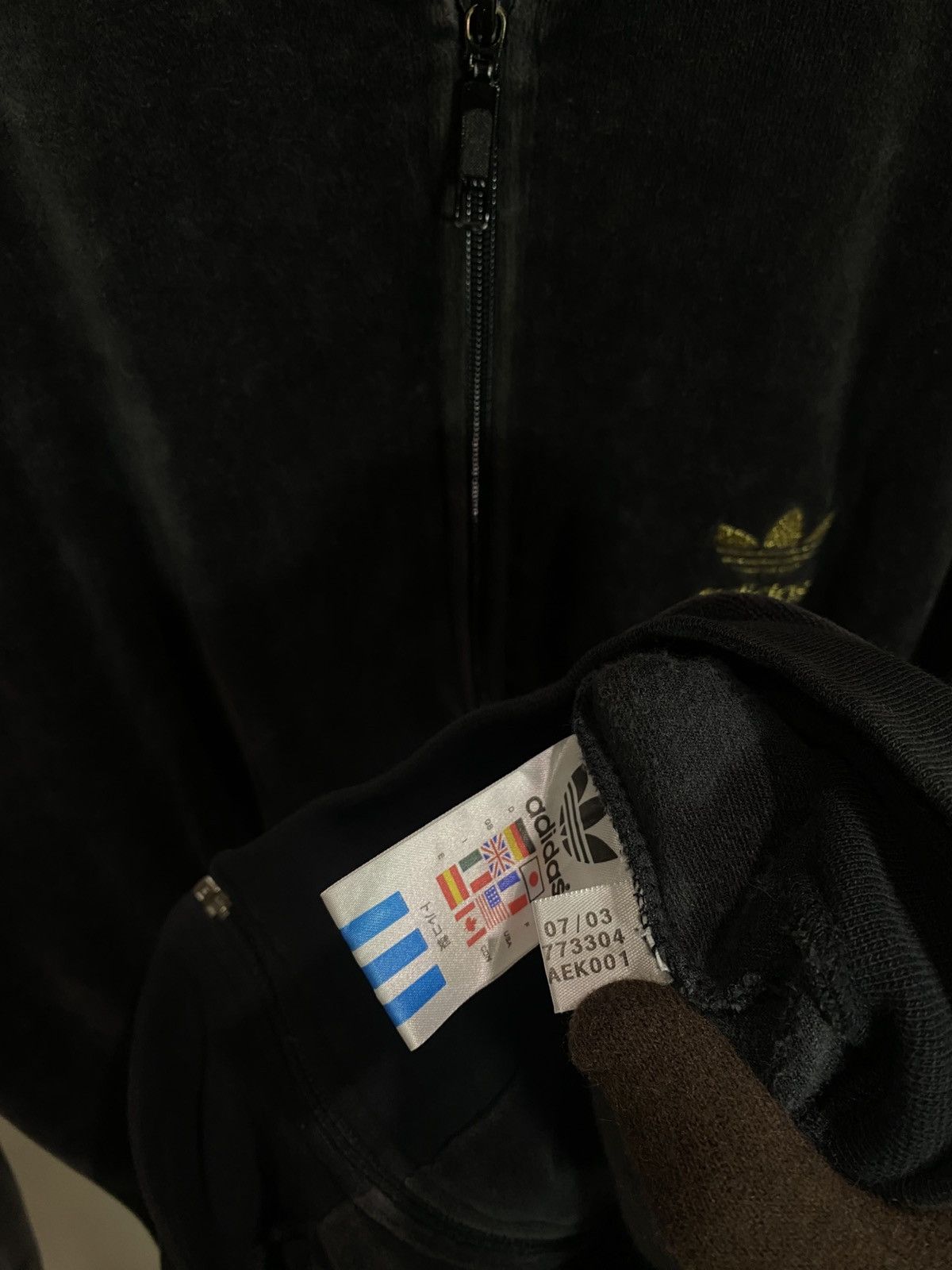 Adidas Vtg 2003 Adidas Corduroy Jacket Size US XL / EU 56 / 4 - 5 Thumbnail