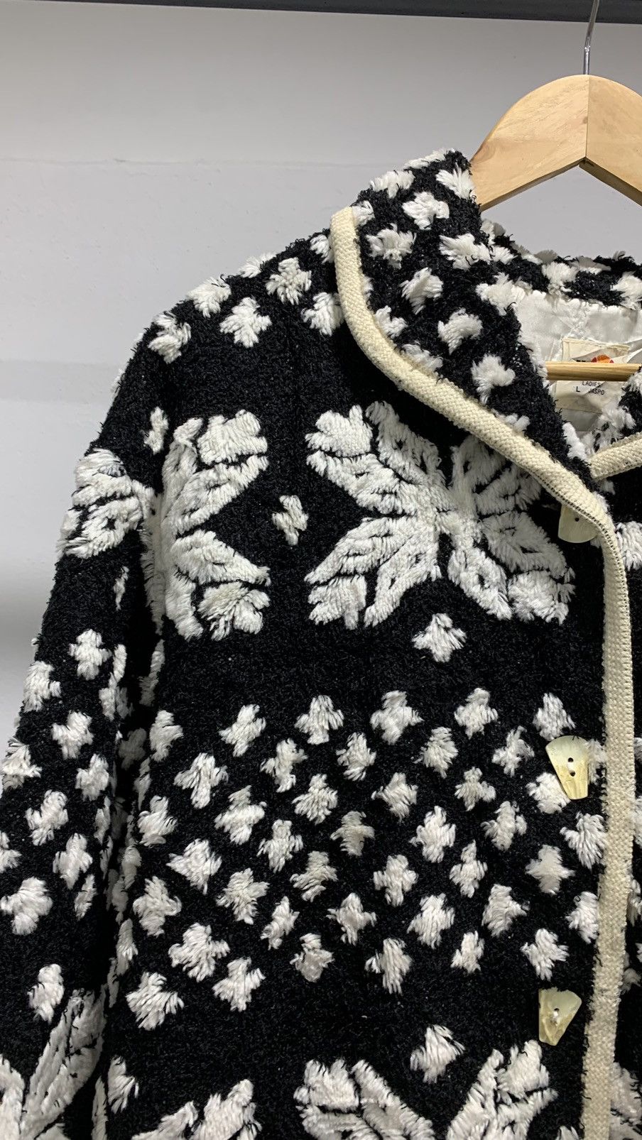 Ellesse × Japanese Brand Ellesse Navajo Fleece Quilted Winter Puffer Jacket Size L / US 10 / IT 46 - 5 Thumbnail
