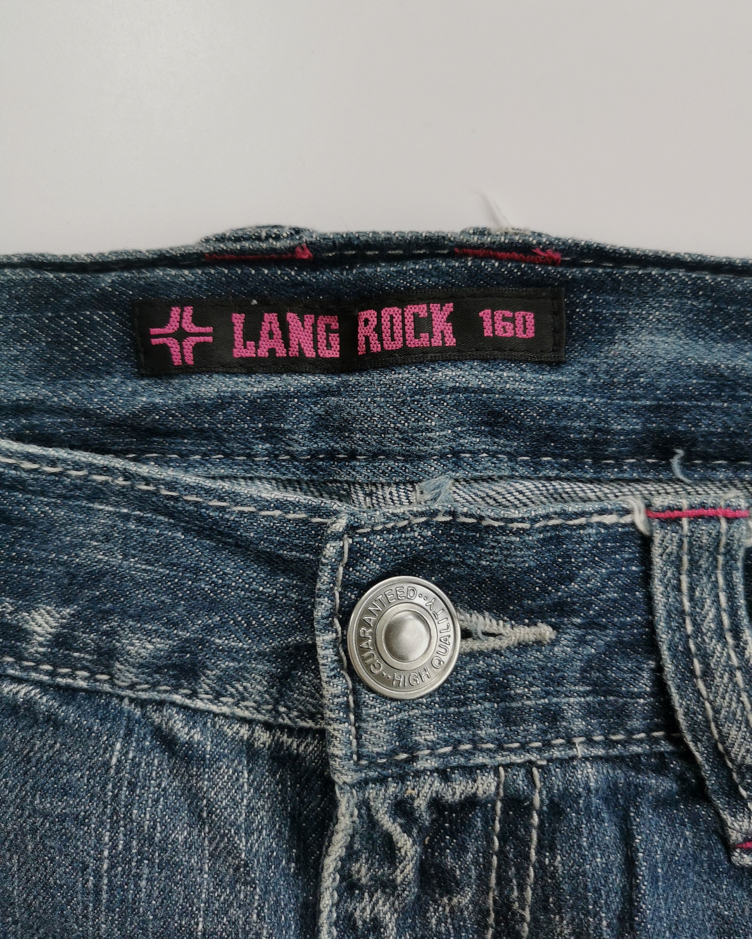 Yasuyuki Ishii Vintage Japanese Punk Distressed Denim Jeans Size US 31 - 5 Thumbnail