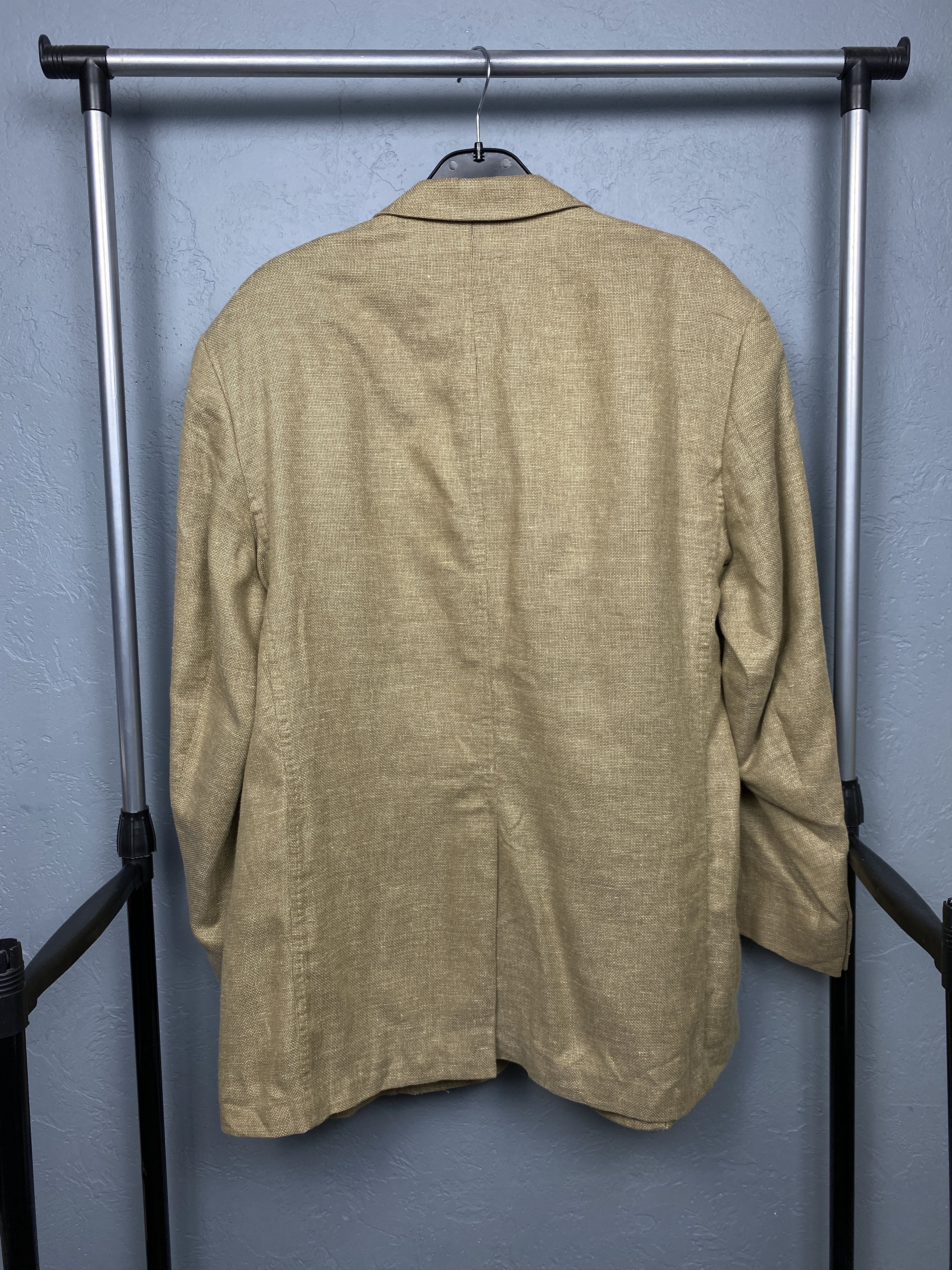 DAKS Daks London Vintage Mens LINEN Blazer Jacket Size US XL / EU 56 / 4 - 6 Thumbnail
